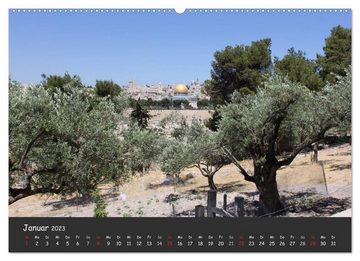 CALVENDO Wandkalender ISRAEL - Einblicke ins Heilige Land 2023 (Premium, hochwertiger DIN A2 Wandkalender 2023, Kunstdruck in Hochglanz)