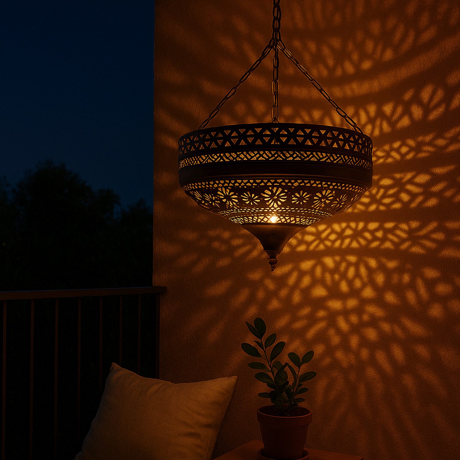 Marrakesch Orient & Mediterran Interior Pendelleuchte Hängeleuchte Ashya Br günstig online kaufen