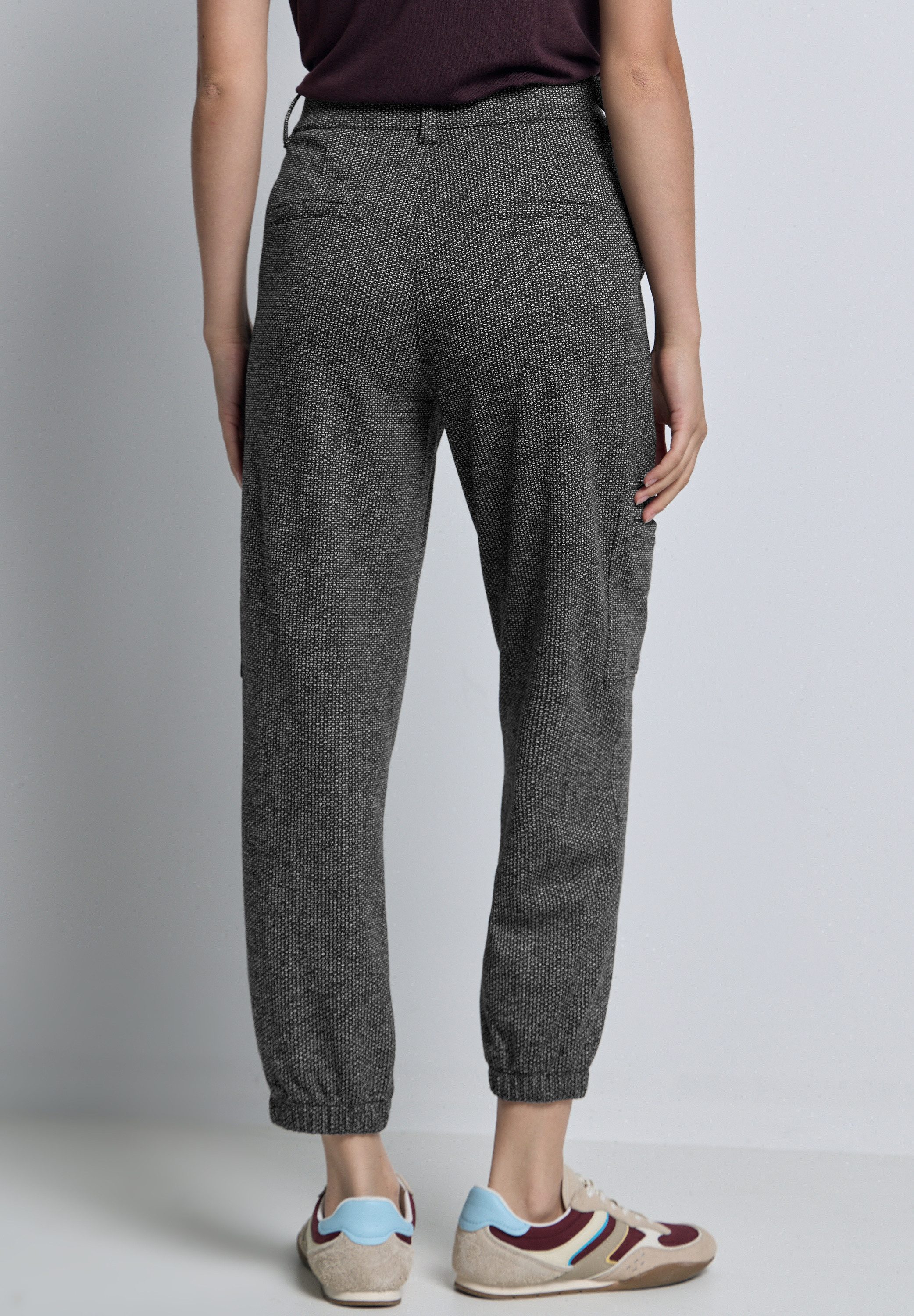 STREET ONE STUDIO Cargohose High Waist