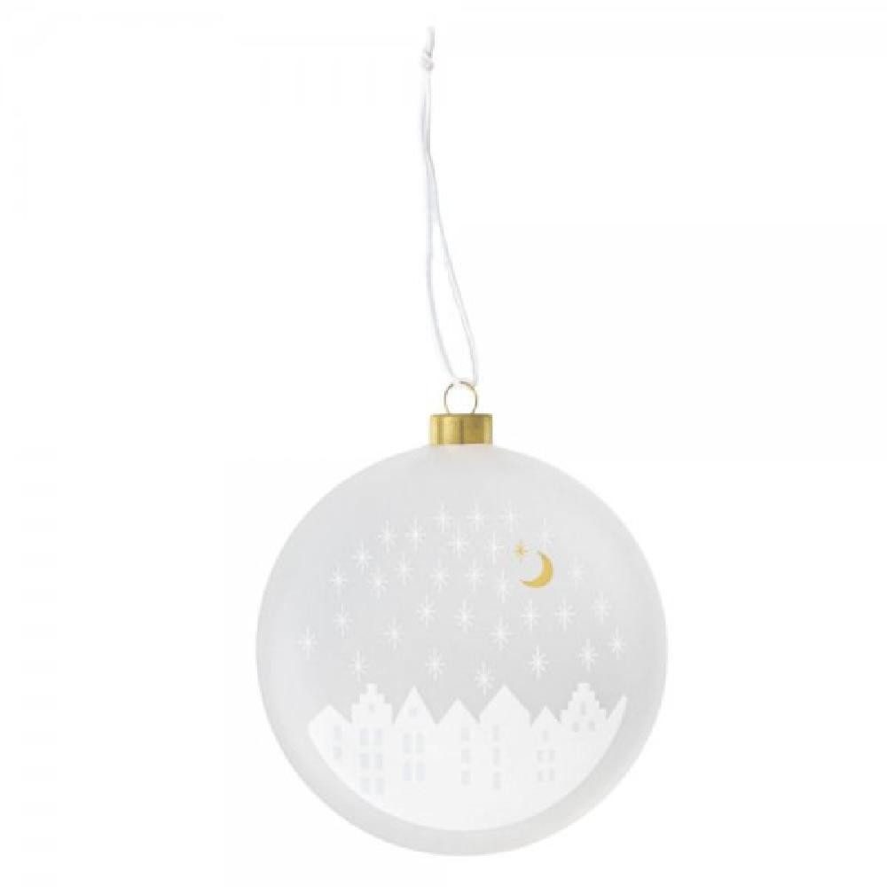 Räder Christbaumschmuck Design Christbaumkugel Frostmedaillon Stadt günstig online kaufen