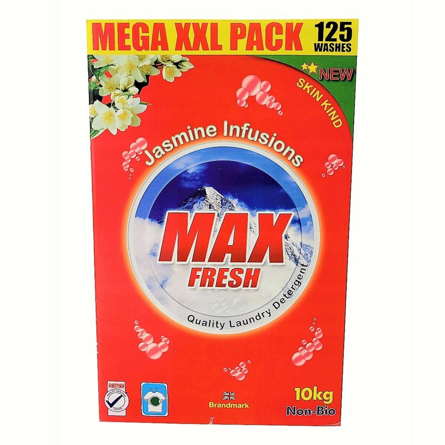 Max Fresh Universal-Waschmittel Colorwaschmittel (1-St. Allzweckwaschpulver Waschmittel 10 kg)