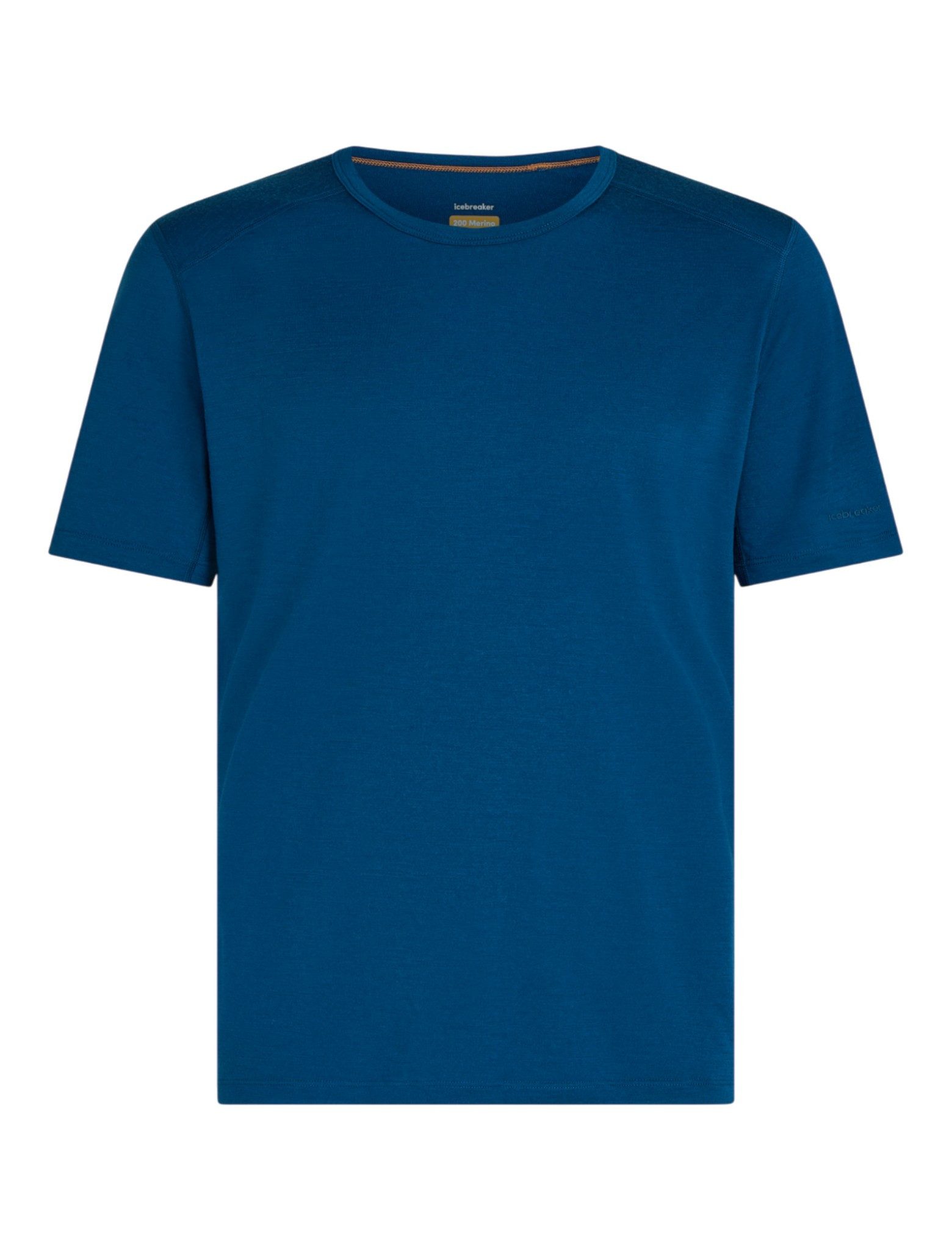 T-Shirt Unterwäsche 200 Oasis SS Crewe enganliegend (Merinowolle) dunkelblau
