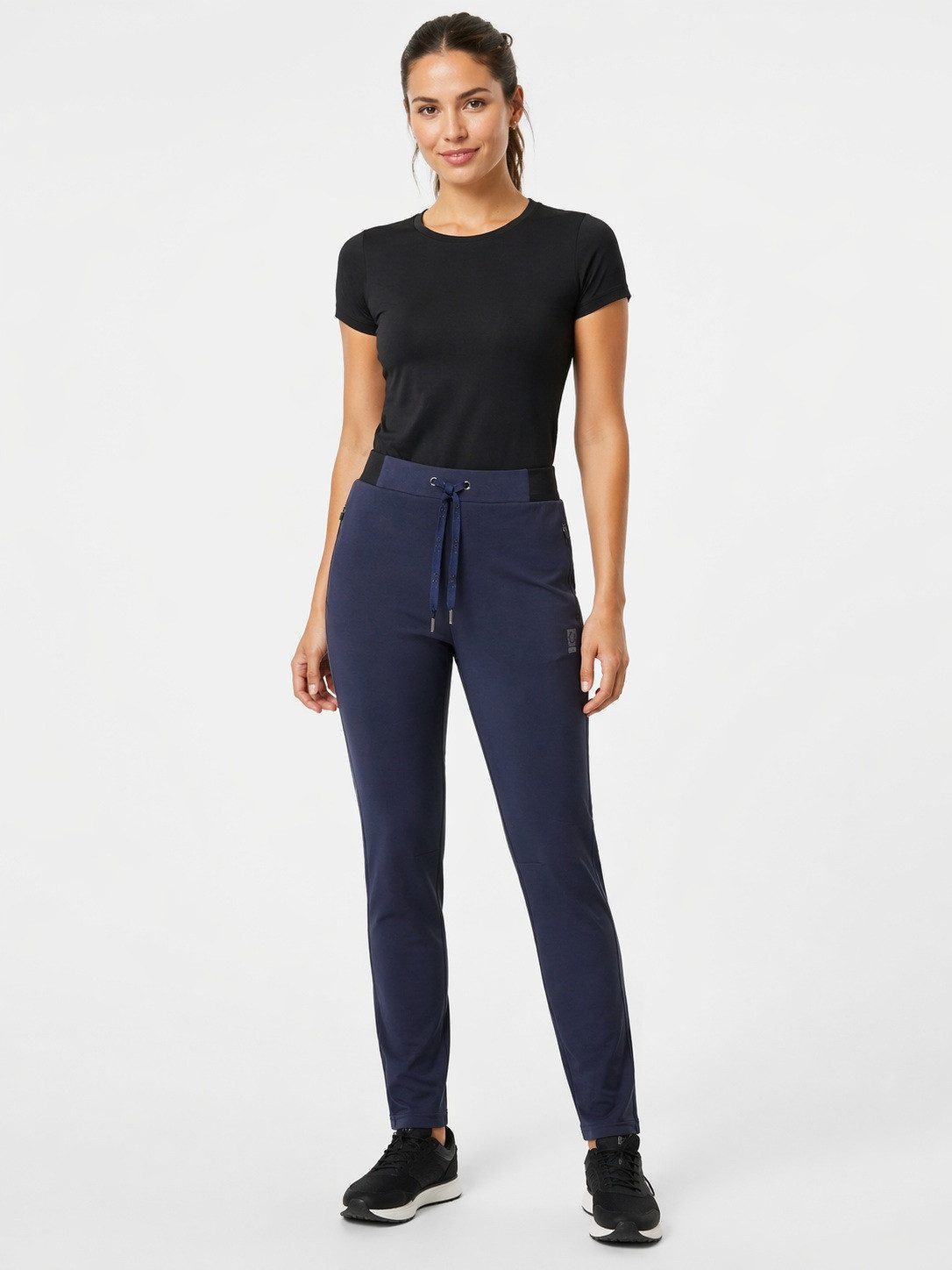 LPO Sweatpants Sportjogger Thora aus strapazierfähigem Double Face Material