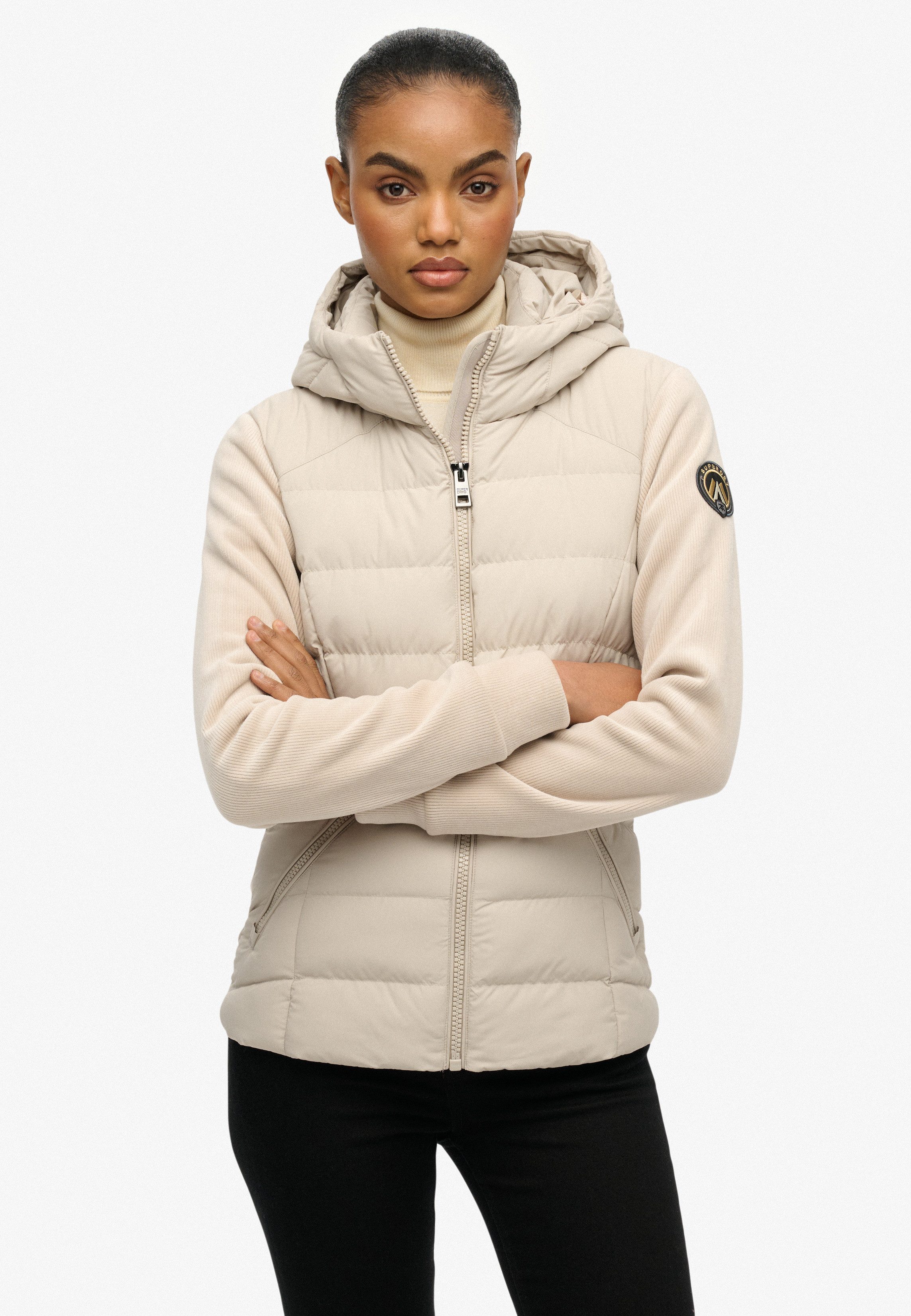 Superdry Steppjacke HOODED FUJI STORM JACKET günstig online kaufen