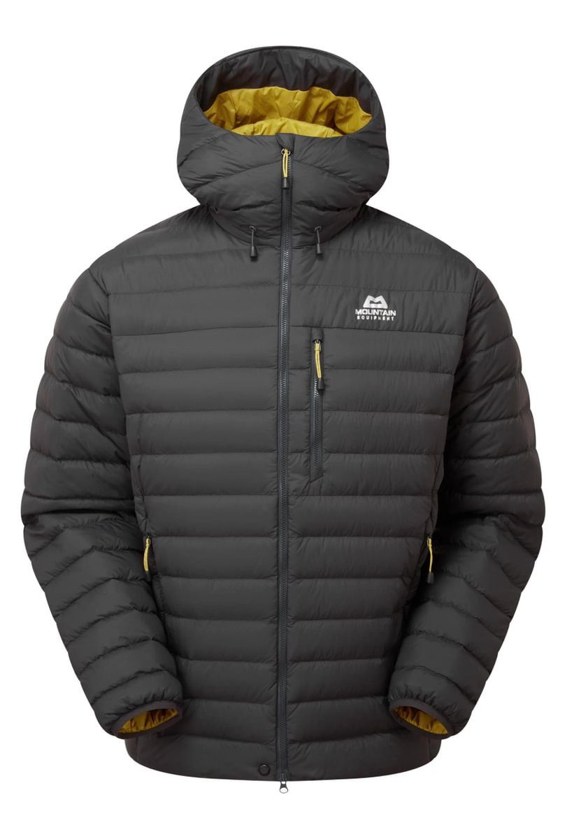 Mountain Equipment Leichtdaunenjacke Earthrise Hooded Mens Jacket Black/Black