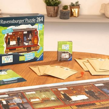 Ravensburger Puzzle Puzzle X Crime: Das verlorene Feuer, 264 Puzzleteile
