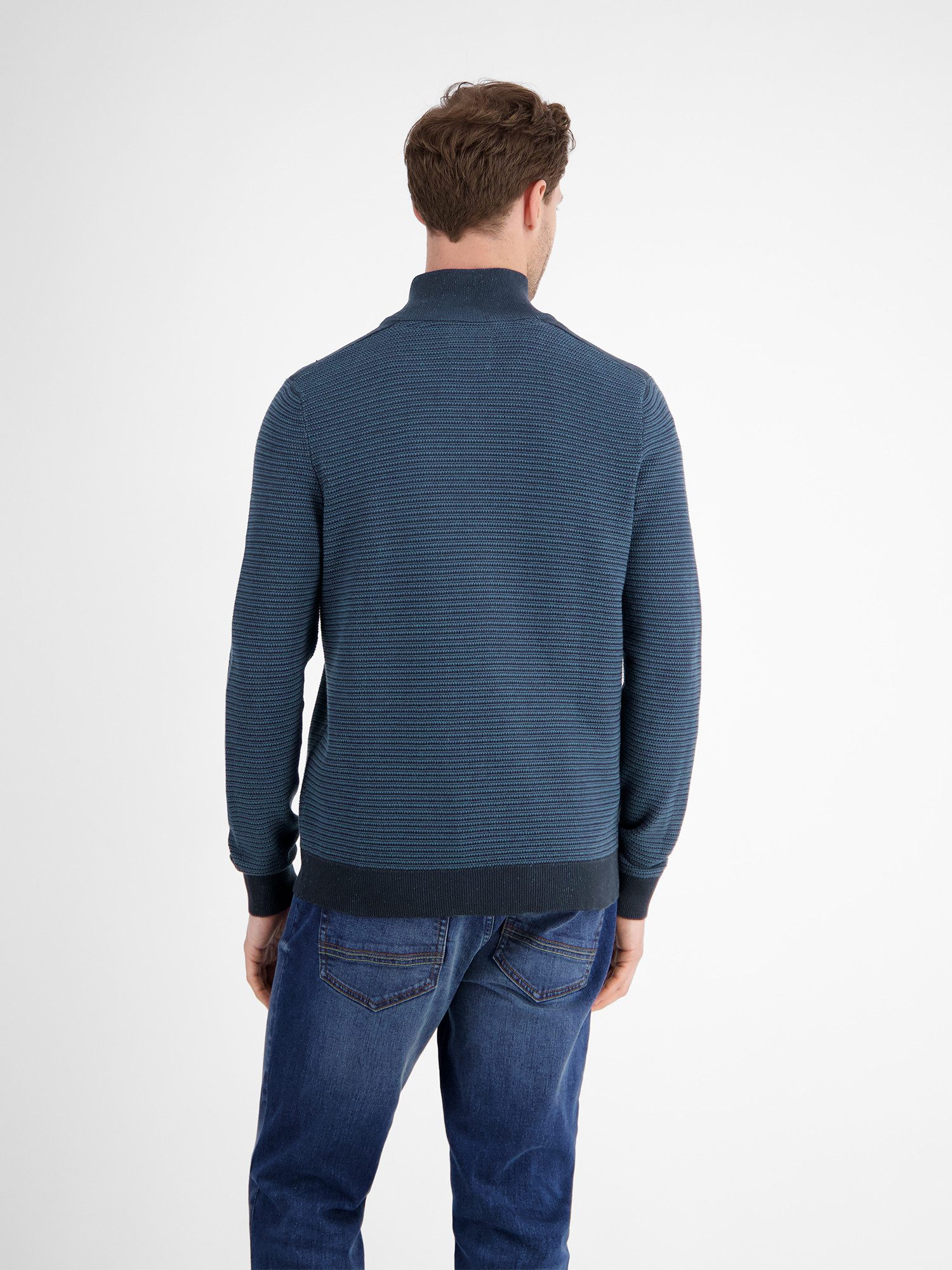LERROS Strickjacke Sportive Strickjacke für Herren