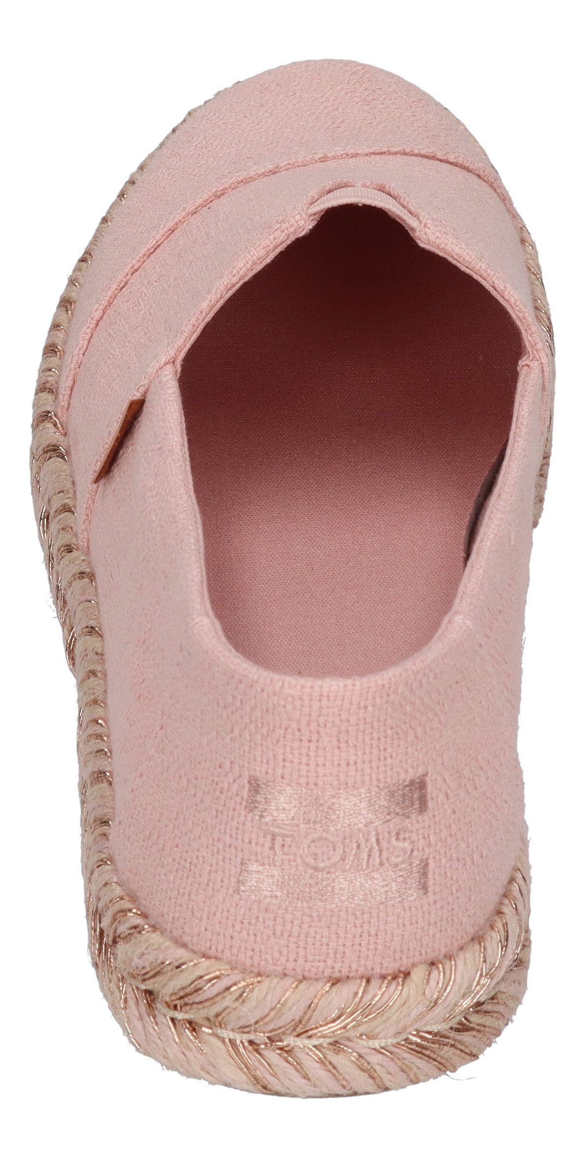 TOMS ALPARGATA ROPE 2.0 Espadrille Pale Rose Two Tone Slub