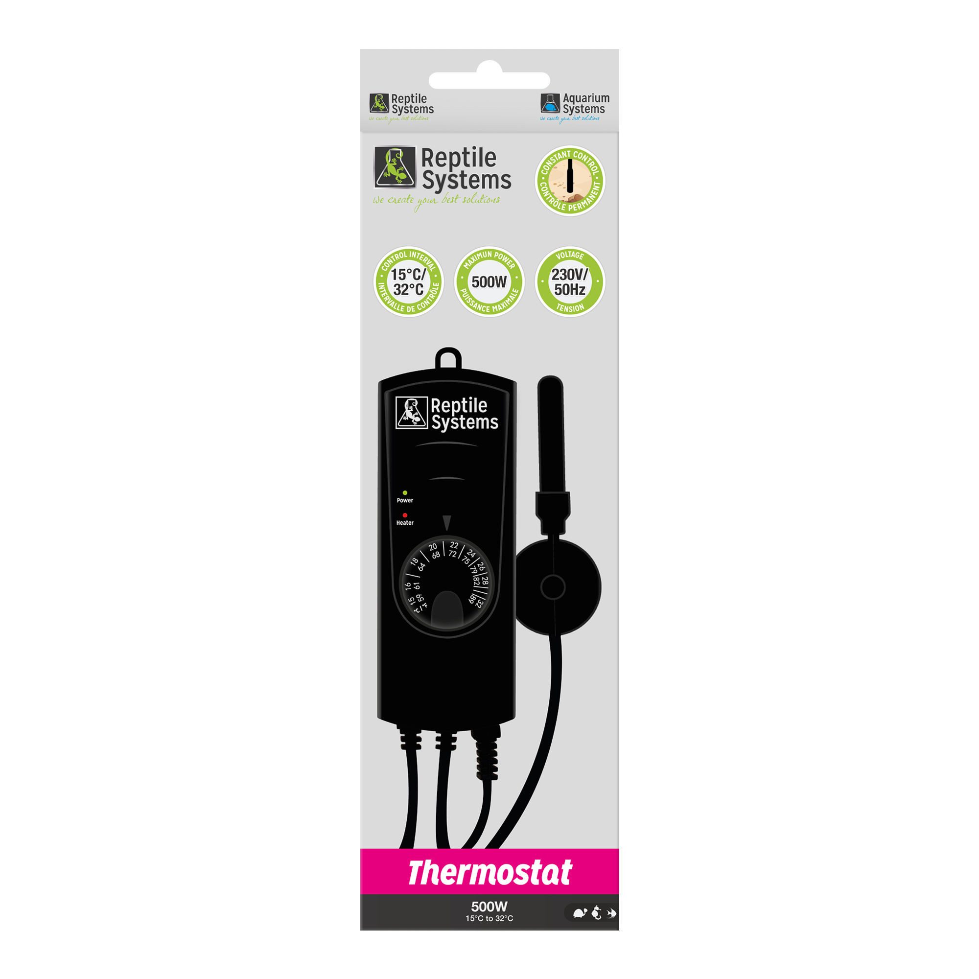 Terrarium Thermostat für Terrarien 500W