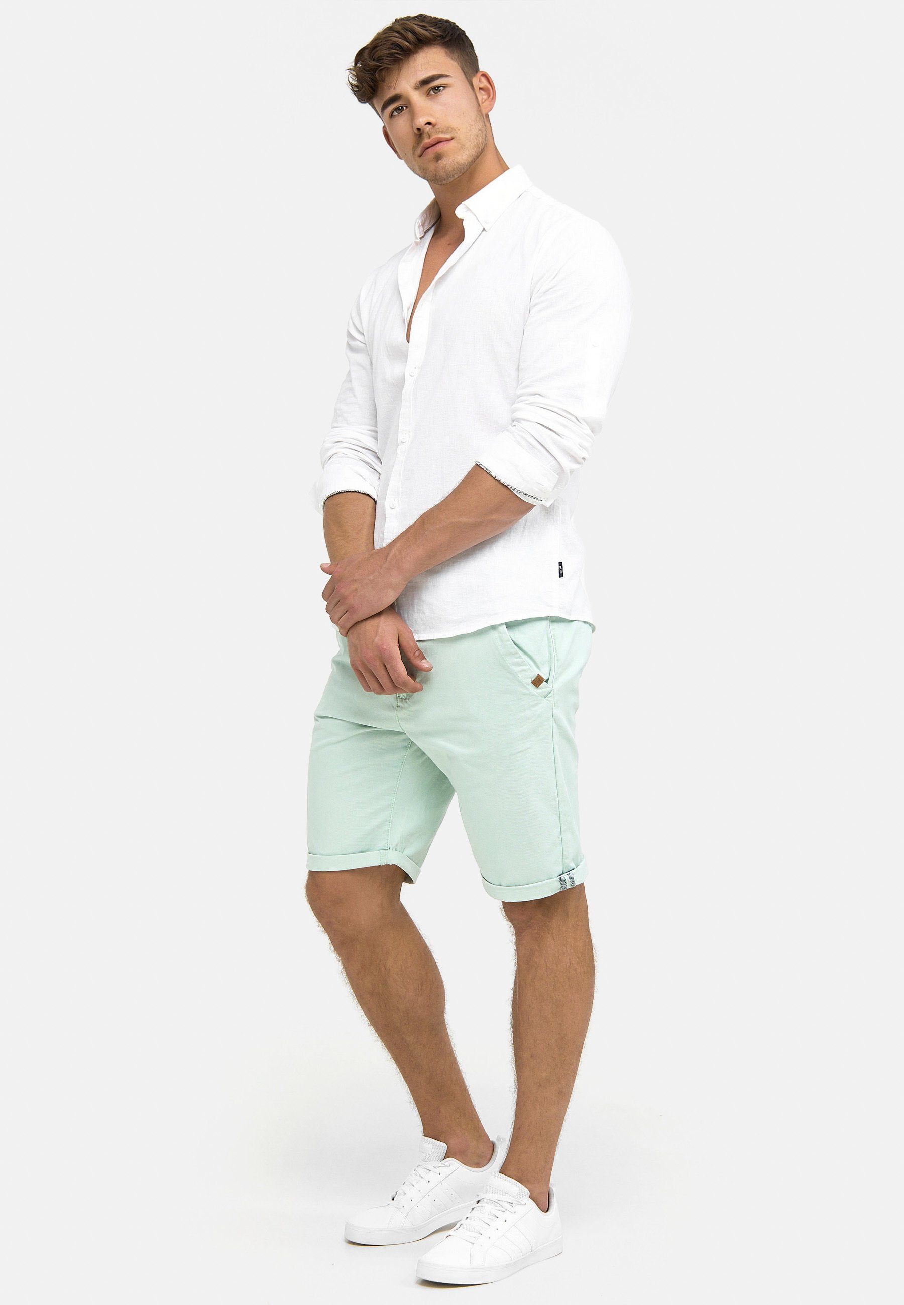 INDICODE Chinoshorts Herren Cuba Chino Shorts Herrenshorts aus Baumwollgemisch – Bild 5 von 5