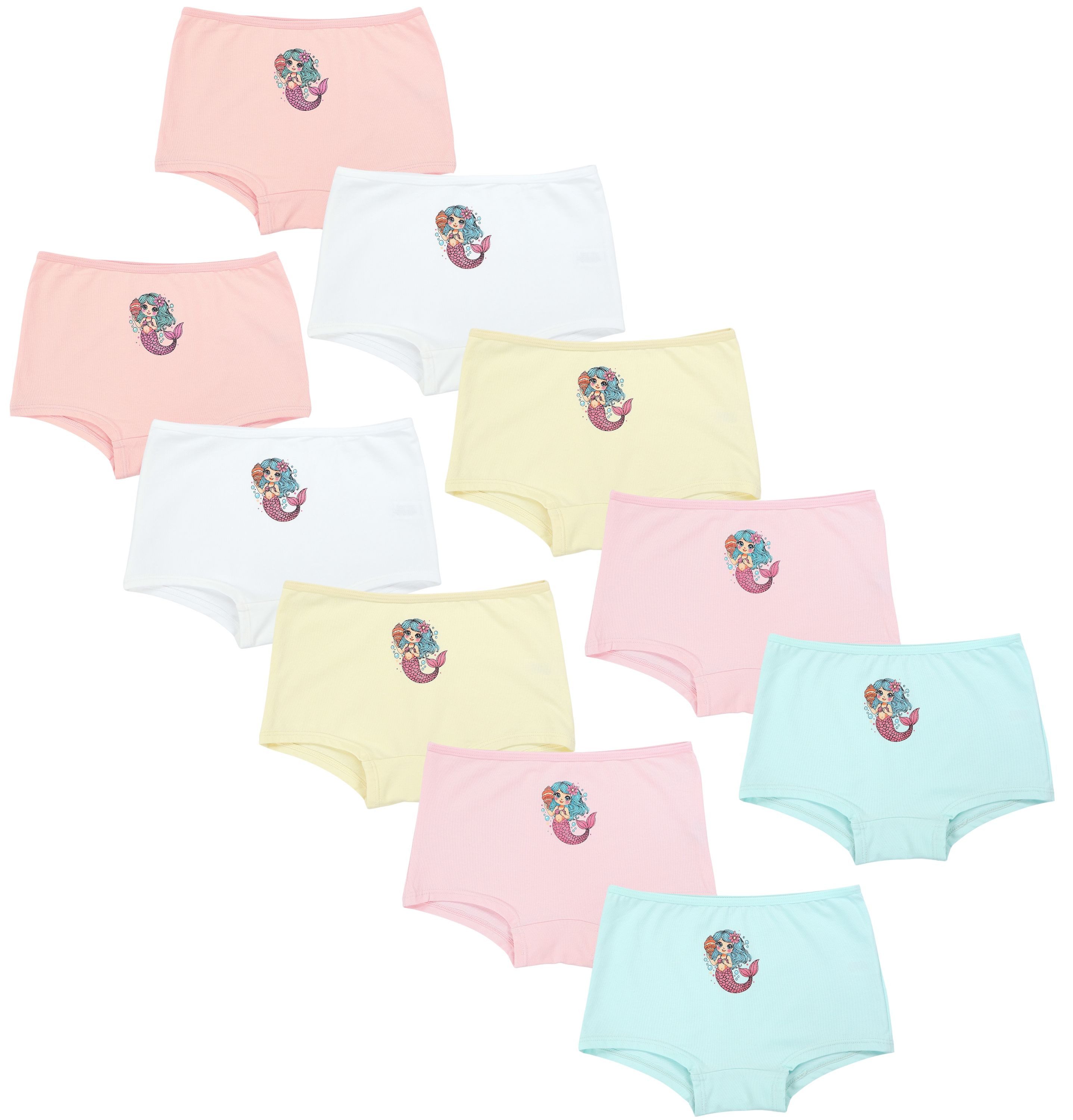 TupTam Panty TupTam Unterhosen Mädchen Shorts 10er Pack