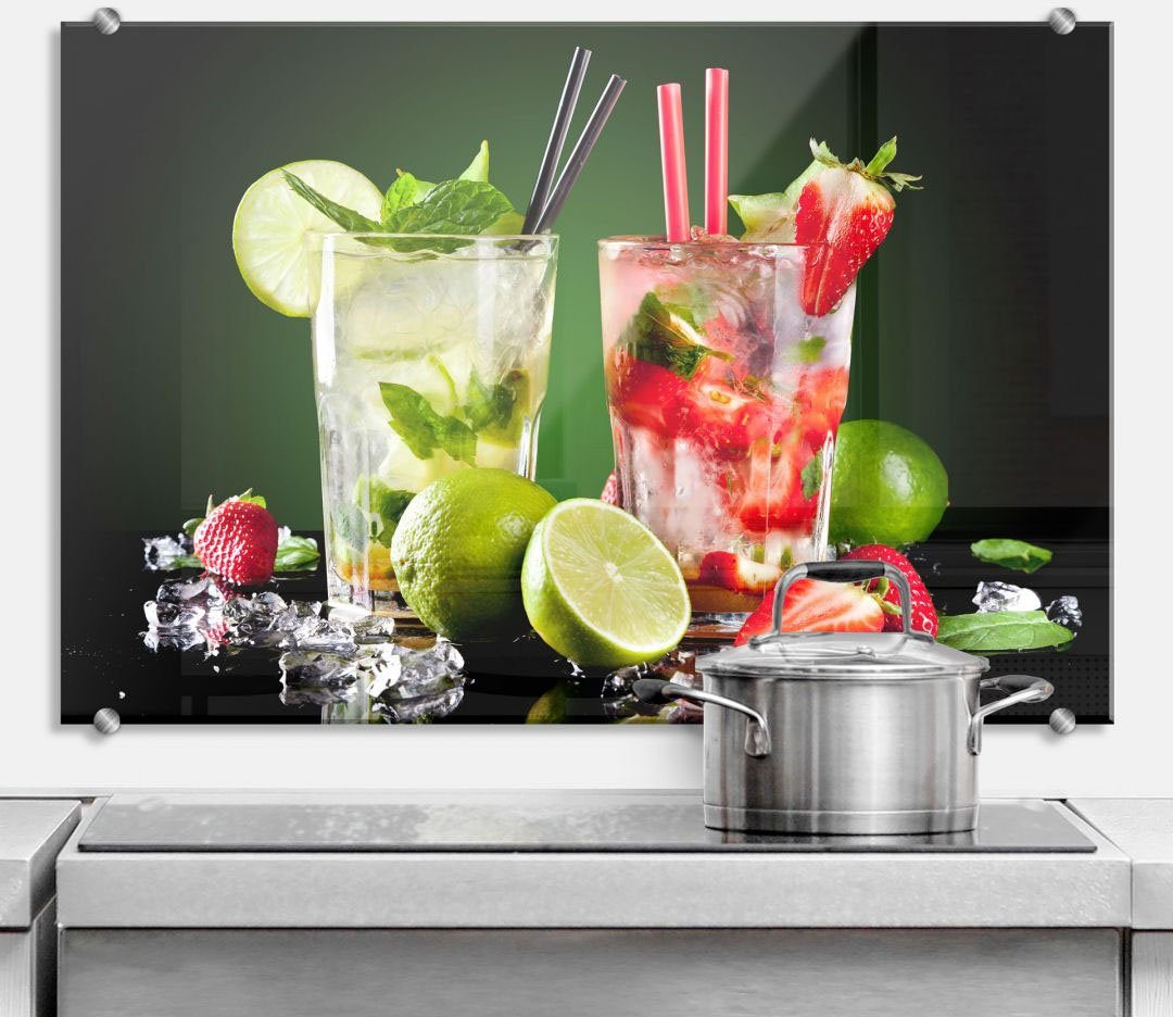 Wall-Art Küchenrückwand »3D Spritzschutz Cocktail Hour«, (1-tlg)-HomeTrends