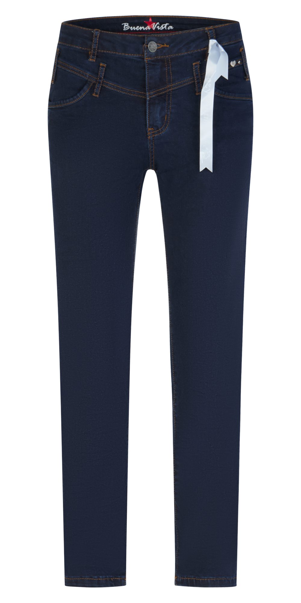 Buena Vista Stretch-Jeans BUENA VISTA FLORIDA CROPPED raw blue 2509 B5912 102.6958 - Cozy Denim