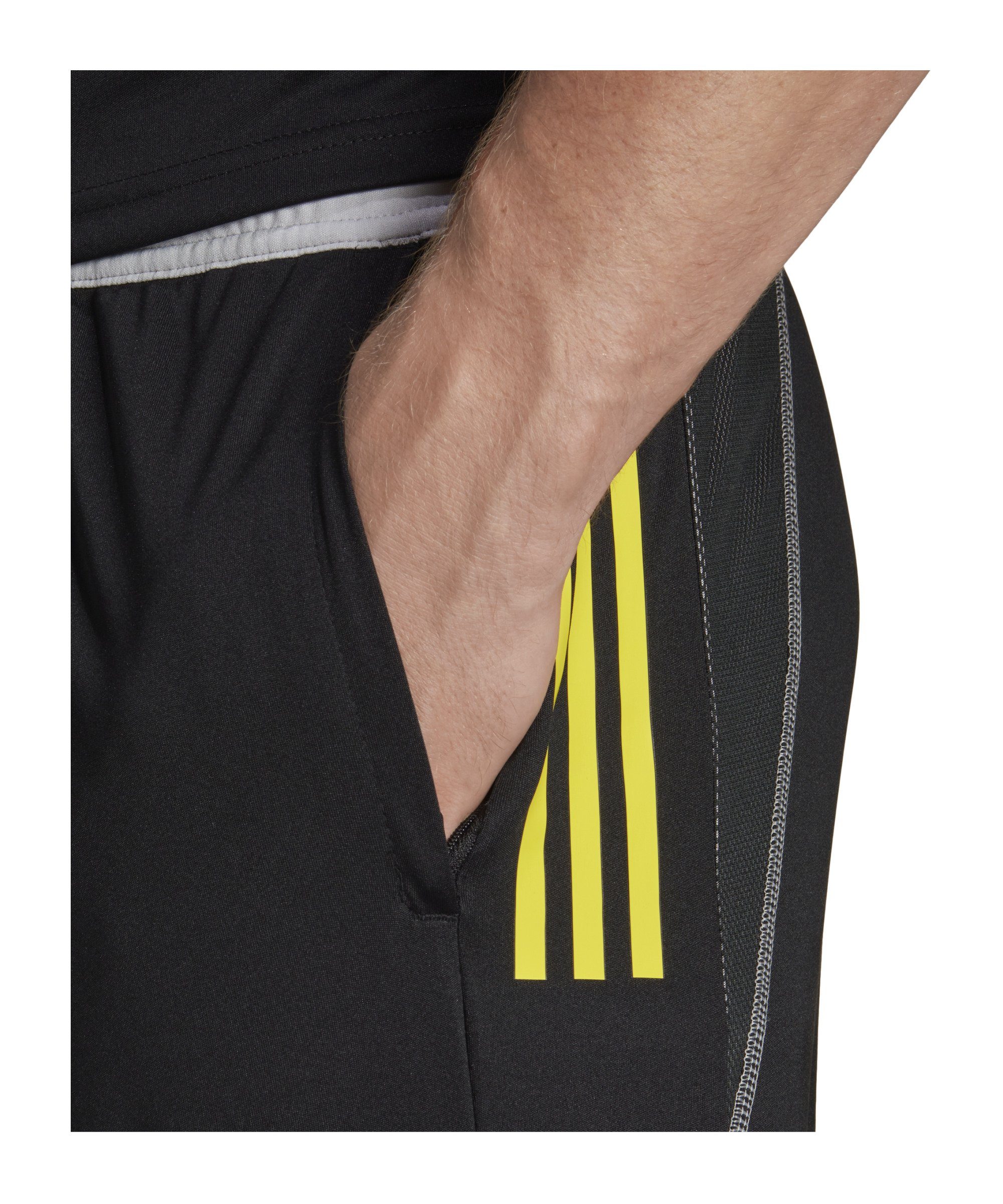 Sporthose Performance 23 Competition Short adidas schwarzgraugelb Tiro