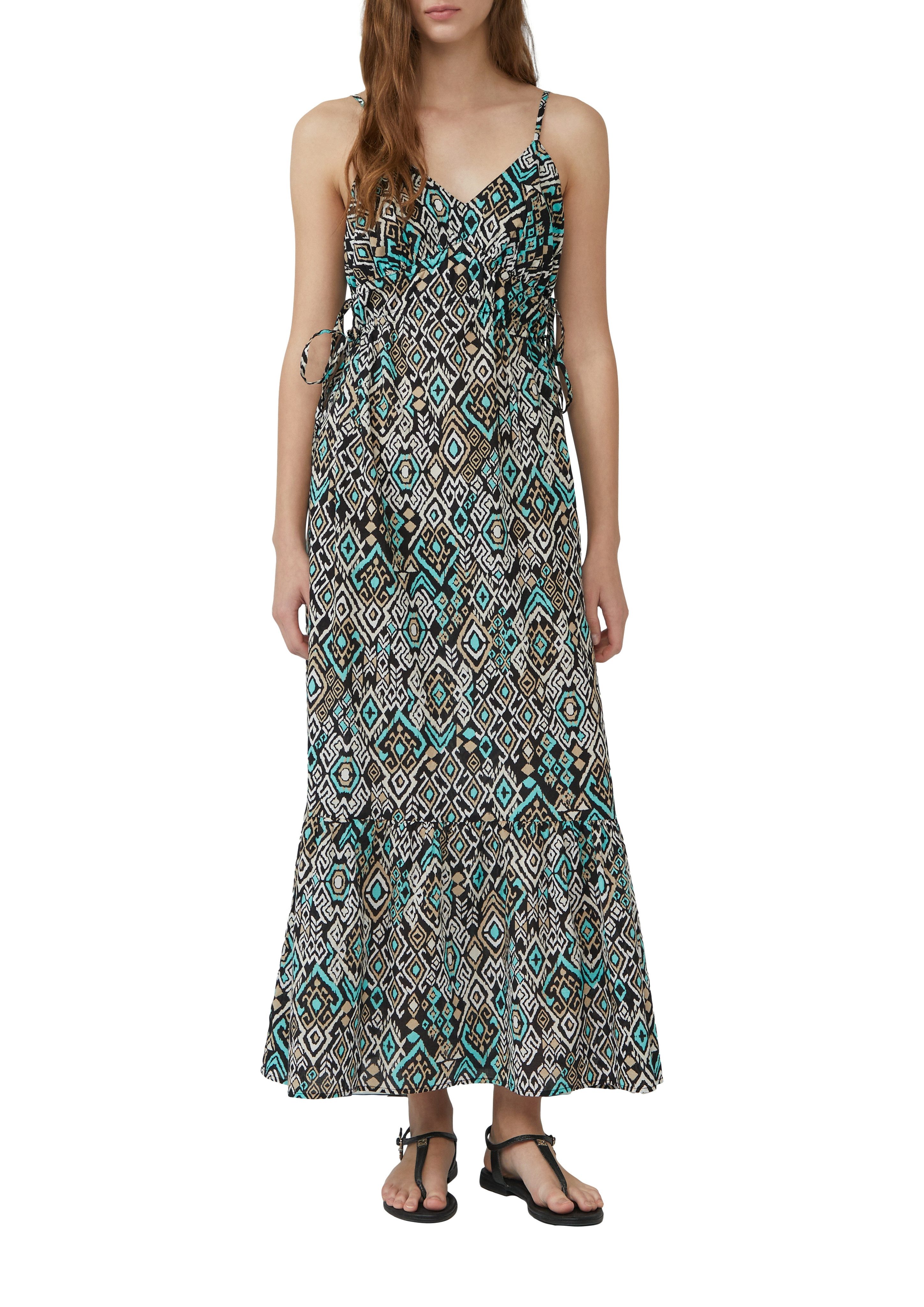 s.Oliver Maxikleid mit All-Over Print günstig online kaufen