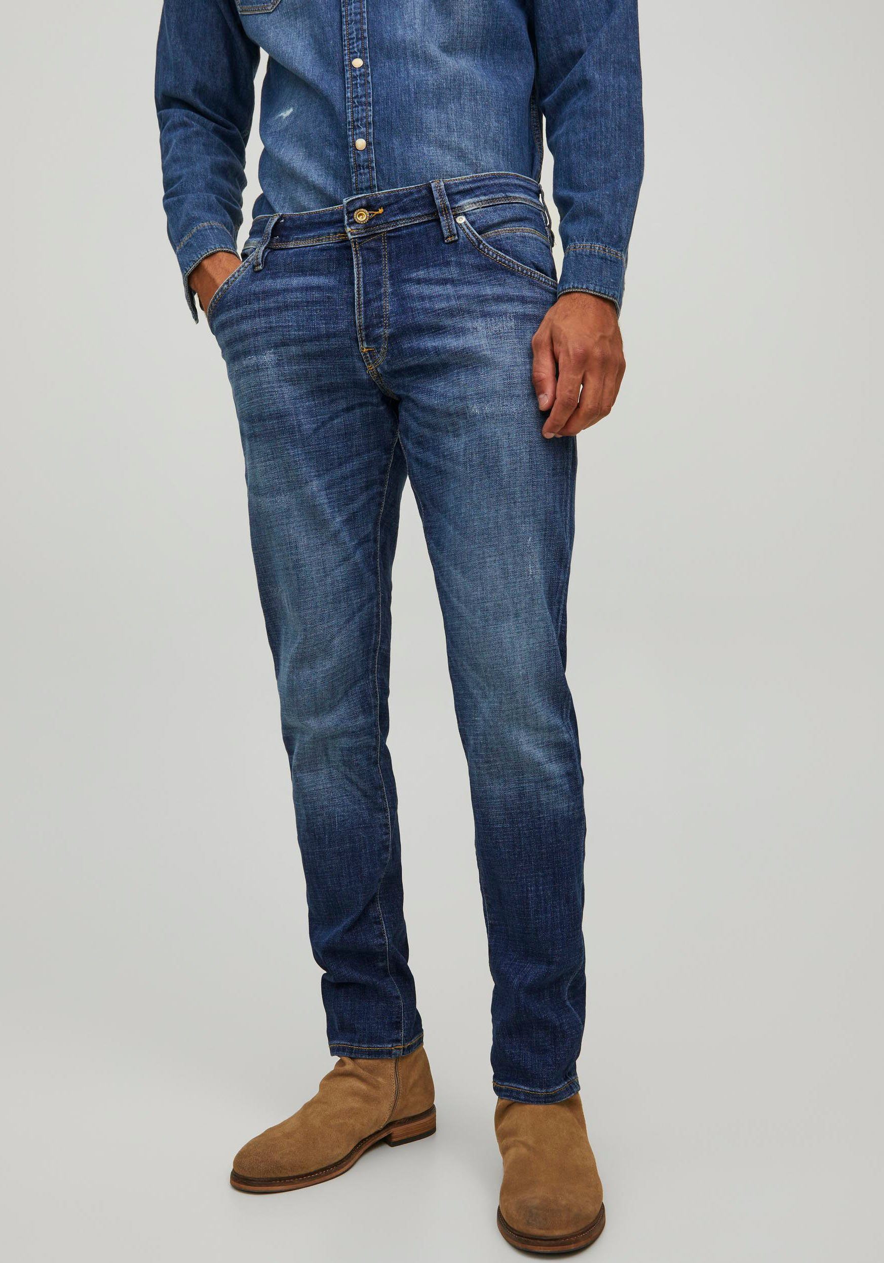 Jack & Jones Slim-fit-Jeans JJIGLENN JJFOX günstig online kaufen