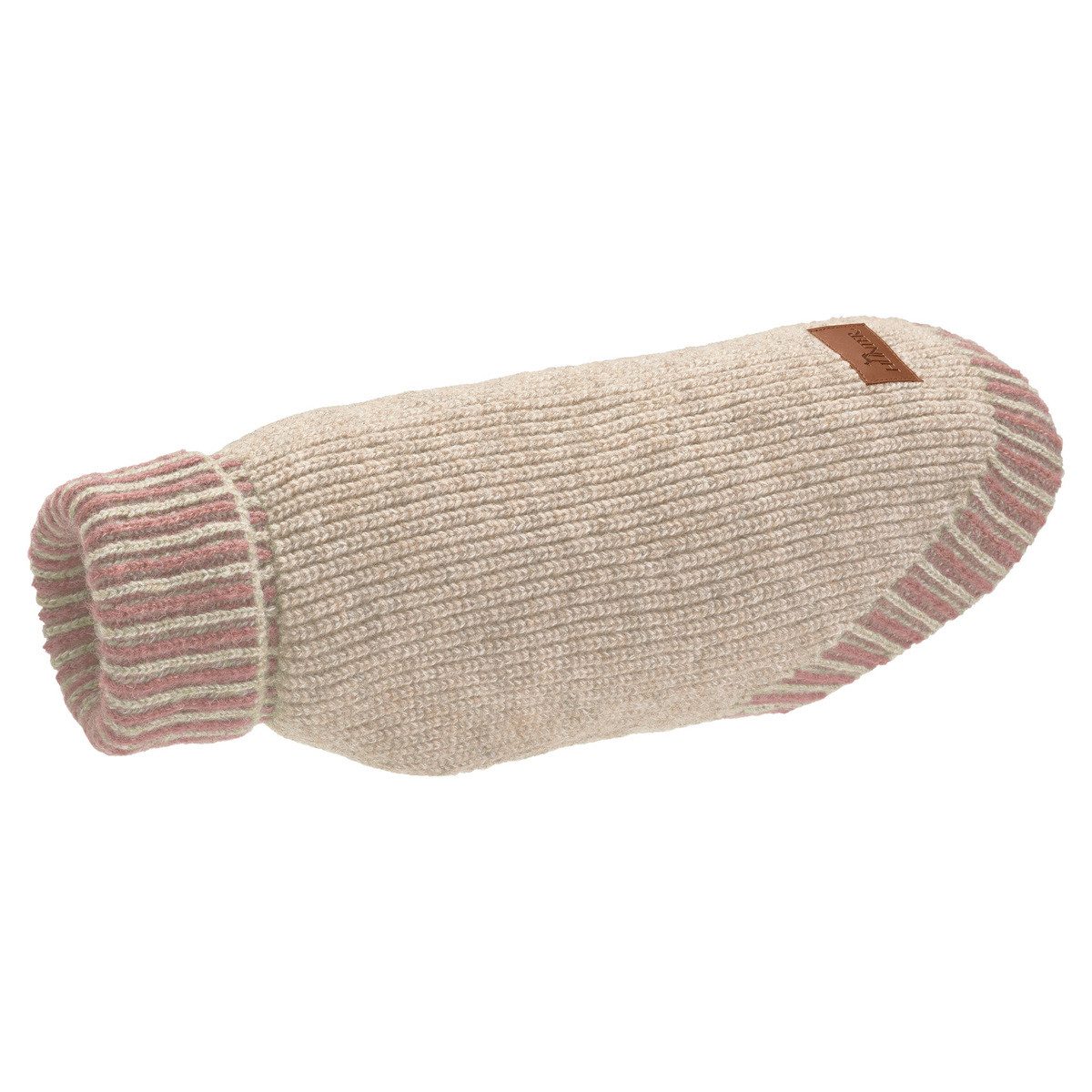 Hunter Tierbedarf Hundepullover Hundepullover Odense mit Mütze (Set) creme/rosa