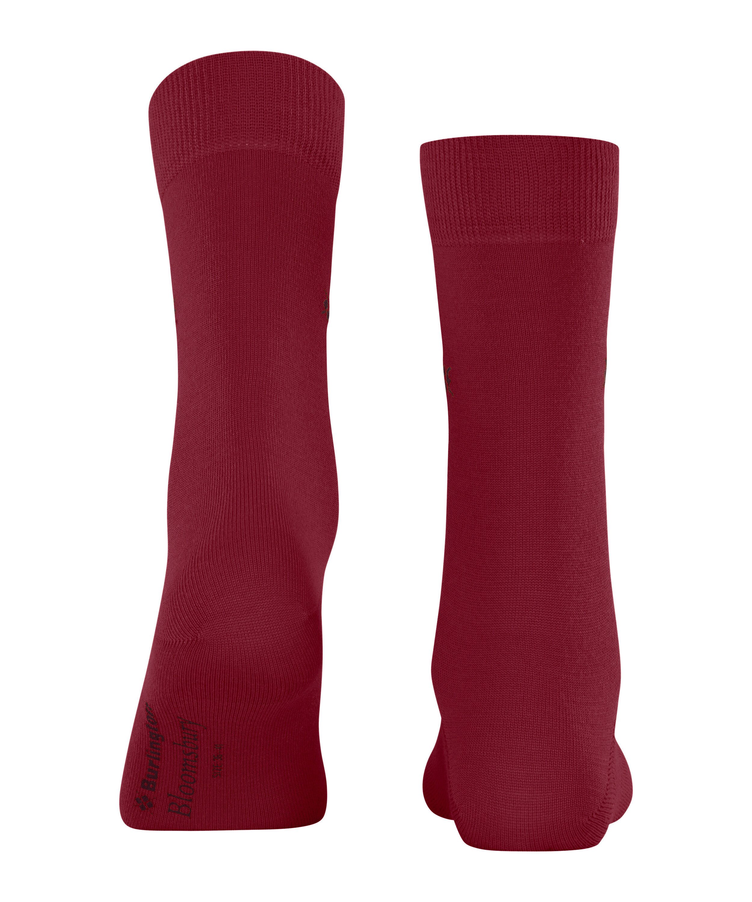 Burlington Socken Bloomsbury Socken (1-Paar) mit Merinowolle & Baumwolle