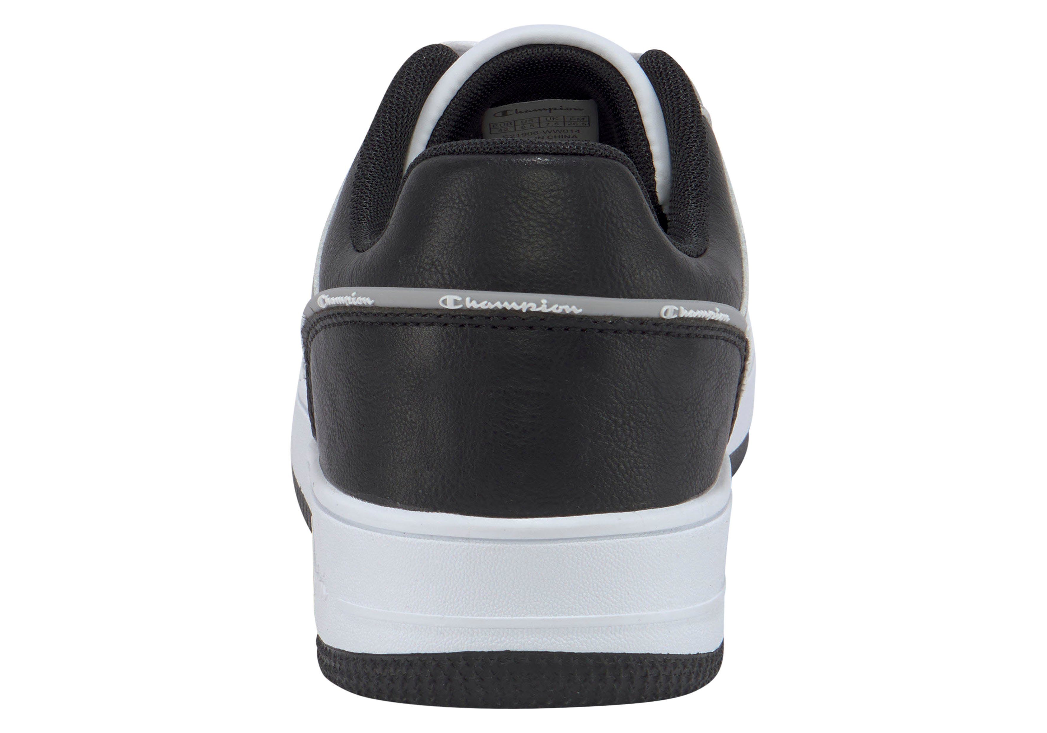 Champion REBOUND 2.0 LOW schwarz-weiß-grau Sneaker