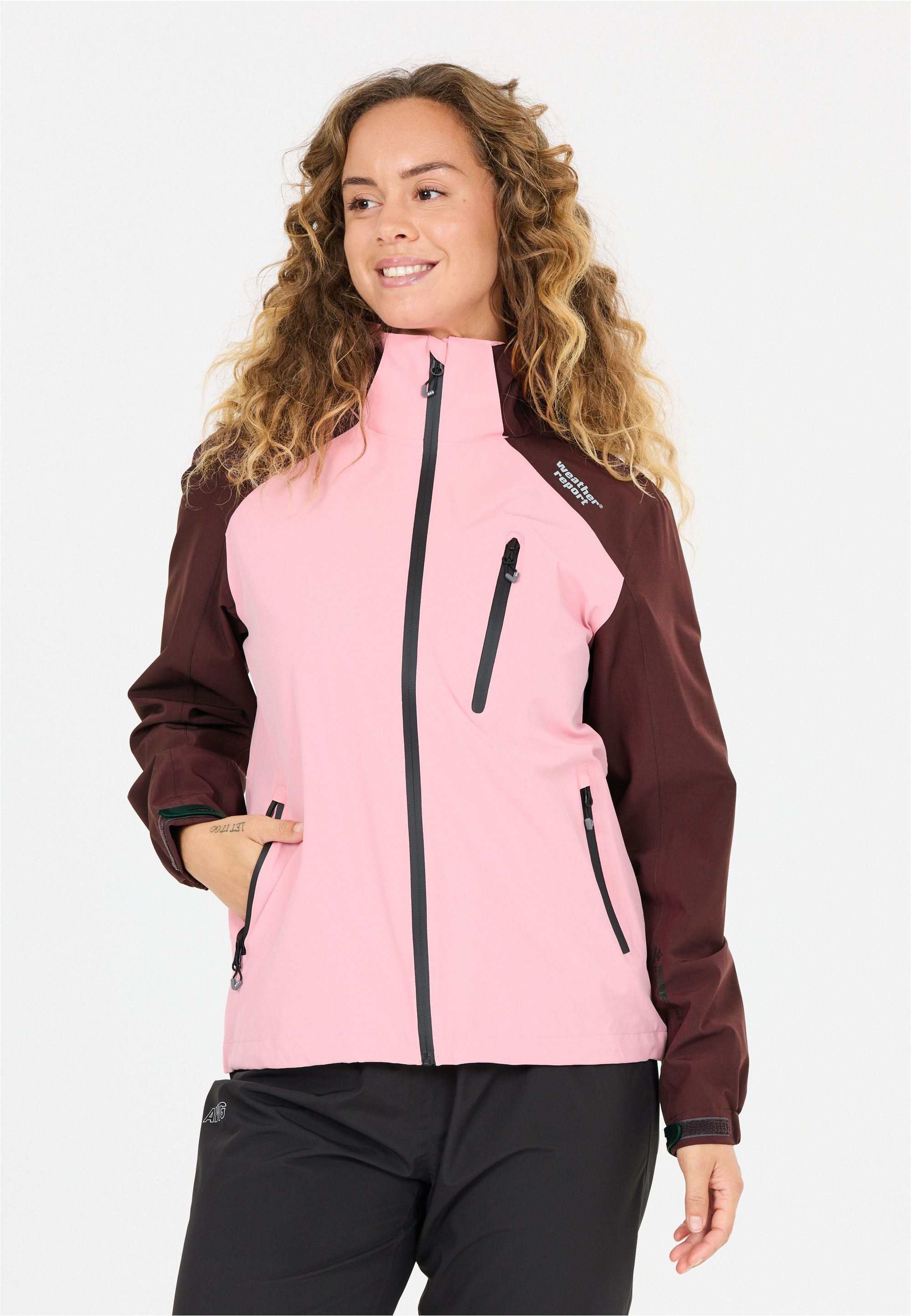 WEATHER REPORT Outdoorjacke CAMELIA W-PRO15000 mit wasserdichter Beschichtung