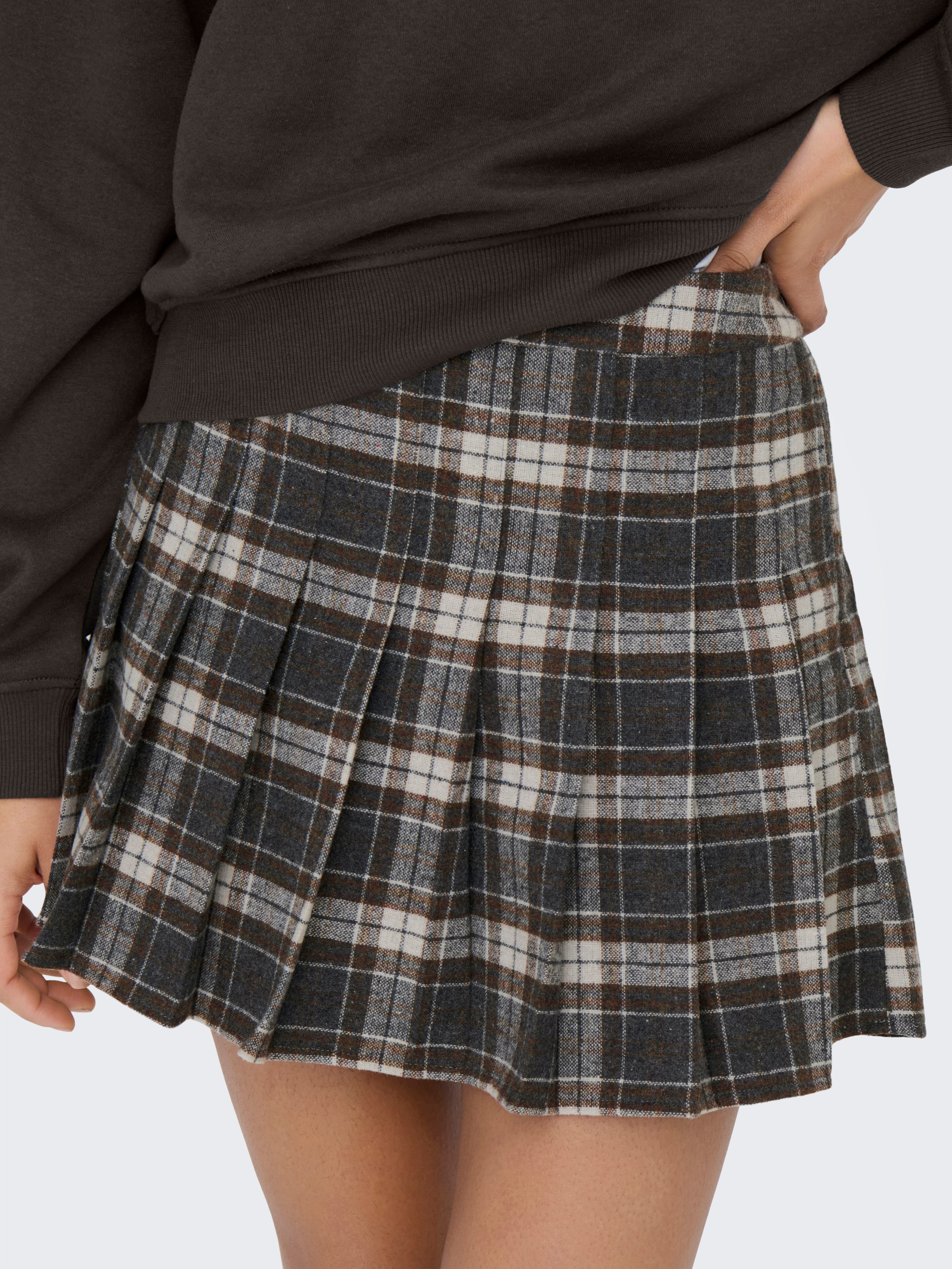 ONLY Karorock ONLCHELSEA CHECK SKIRT PNT