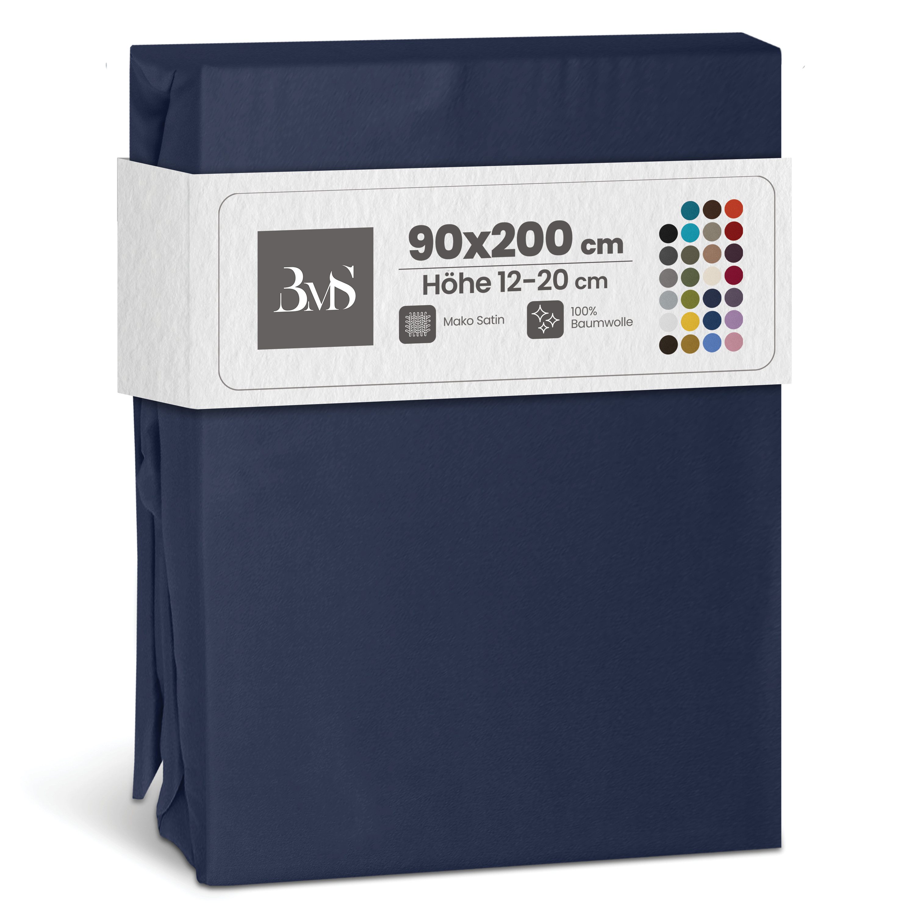 BETTWAESCHE-MIT-STIL Spannbettlaken Mako Satin Spannbettlaken, Matratzenhöh günstig online kaufen