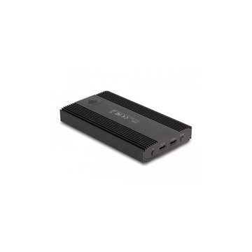 Delock Festplatten-Gehäuse 42022 - Externes Gehäuse USB 20 Gbps für 2 x M.2 NVMe...