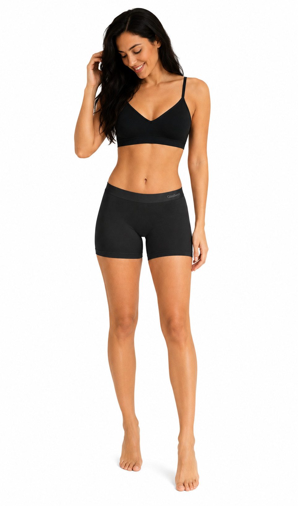Rungassi Boxershorts 6er Pack Deluxe Damen Boxershort Slips Panty Hot Pants Hipster 3103 (Set bestehend aus 6 Slips)