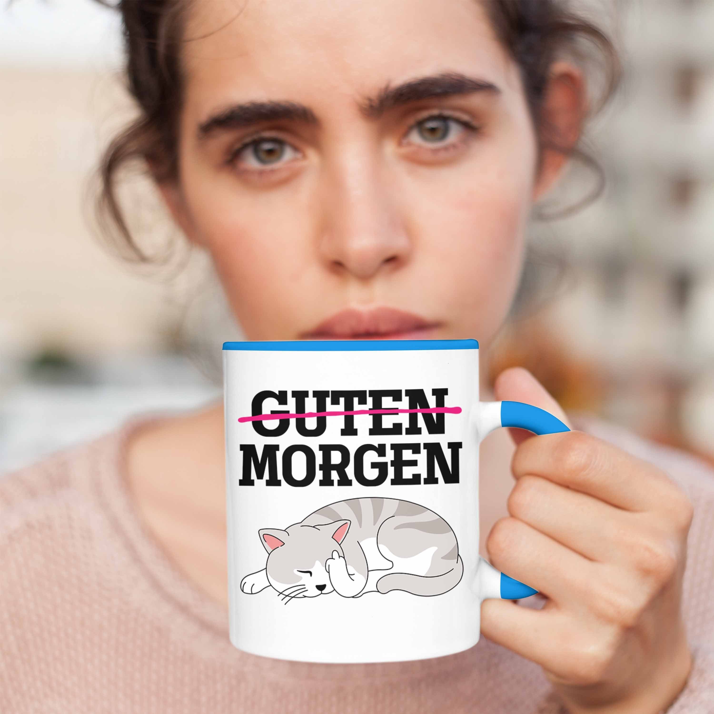 Trendation Tasse Blau - Becher K Tasse Morgen Trendation Guten Tassen