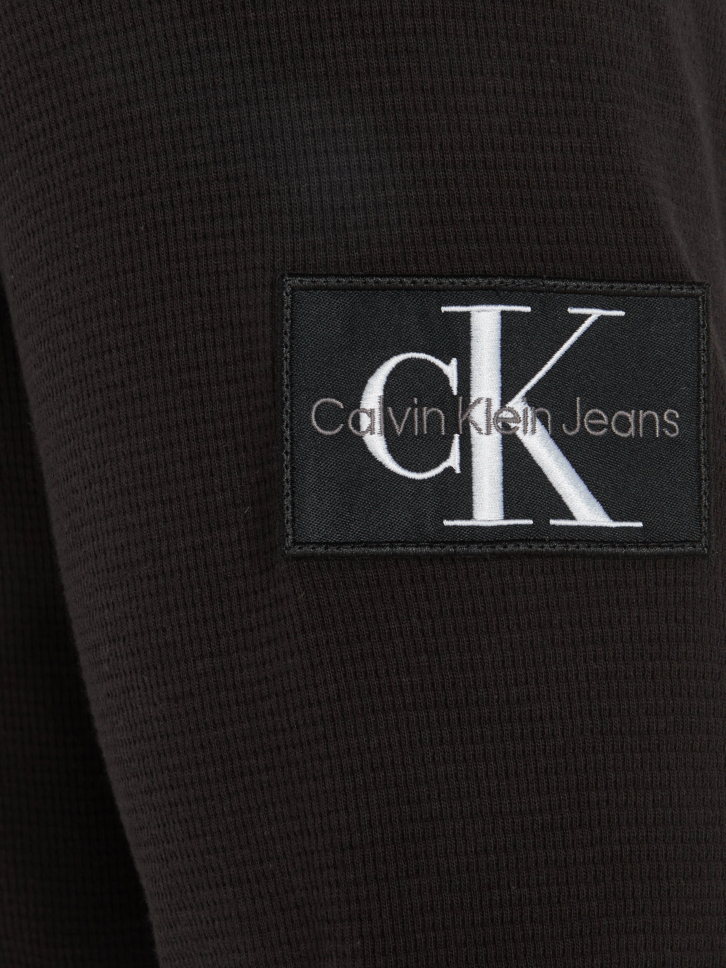 PLUS Plus TEE Jeans WAFFLE Langarmshirt Klein Calvin LS