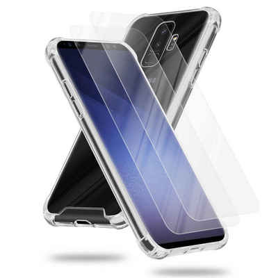 Cadorabo Handyhülle Samsung Galaxy S9 PLUS Samsung Galaxy S9 PLUS, Hülle und 2x Tempered Schutzglas - Schutzhülle - Cover Case