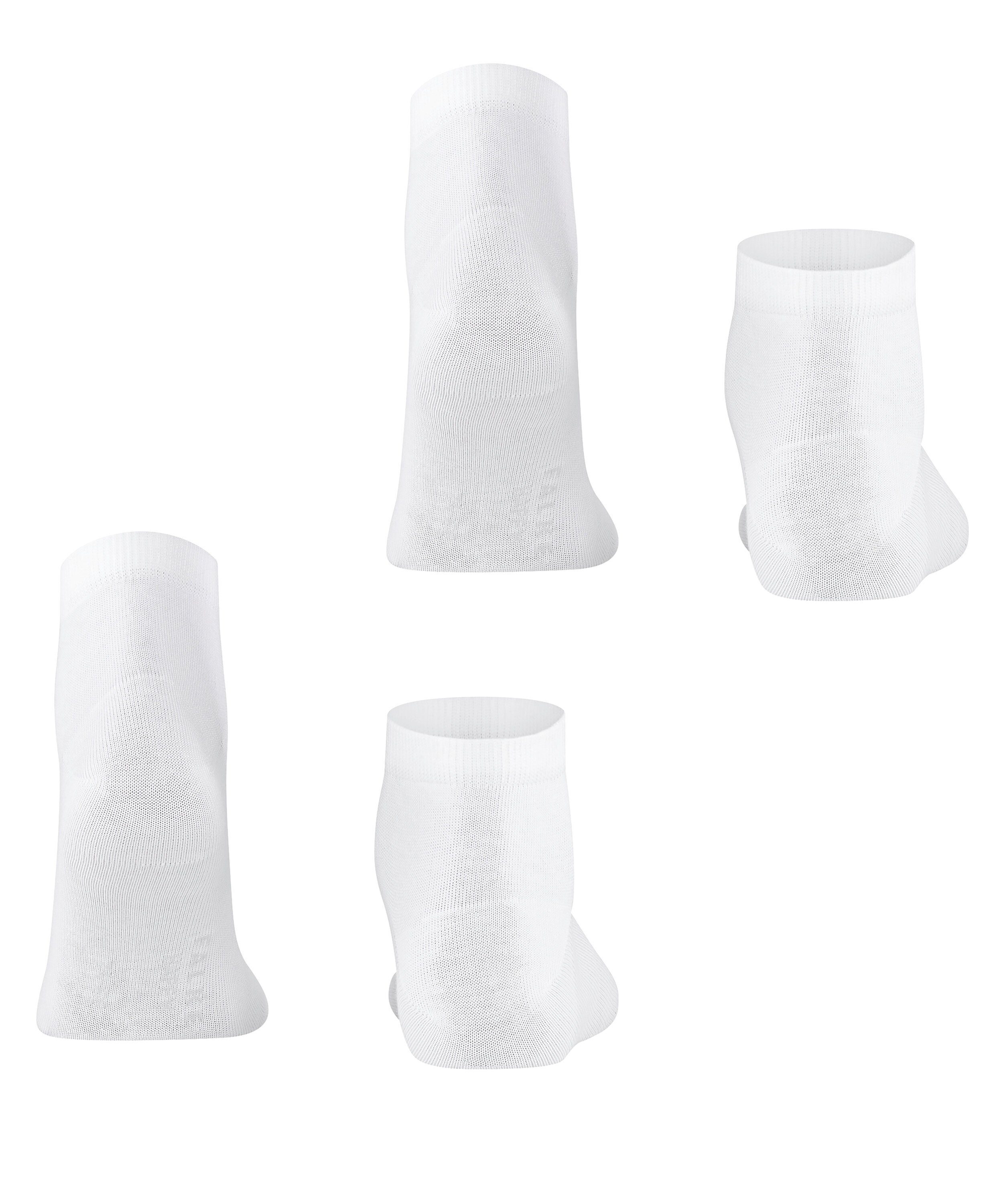 FALKE Sneakersocken Happy 2-Pack Sneakersocken (2-Paar) Set aus 2 Paar Baumwollsneakern