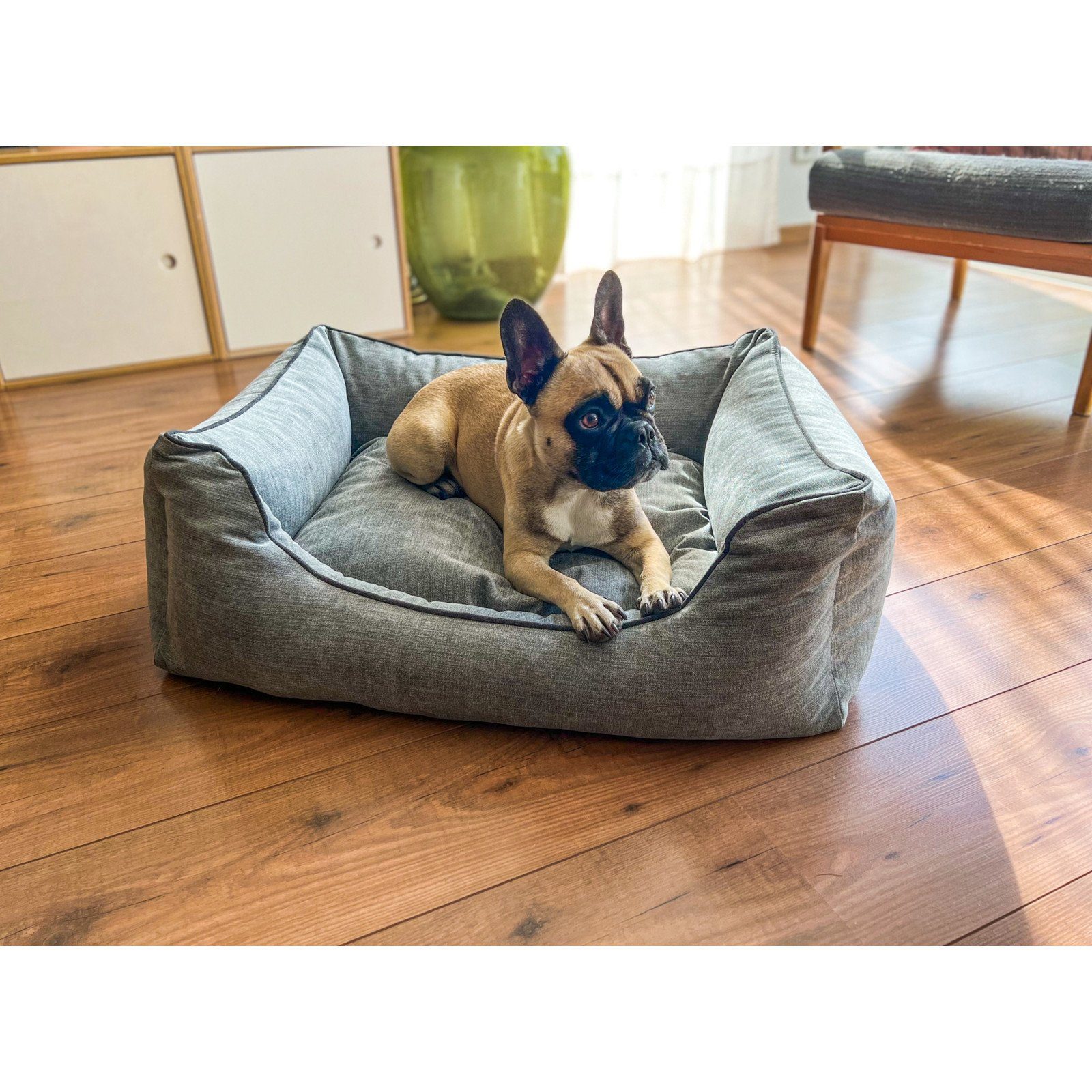 Aumüller Tiersofa Hundesofa Ortho Line, Grau, 100 cm