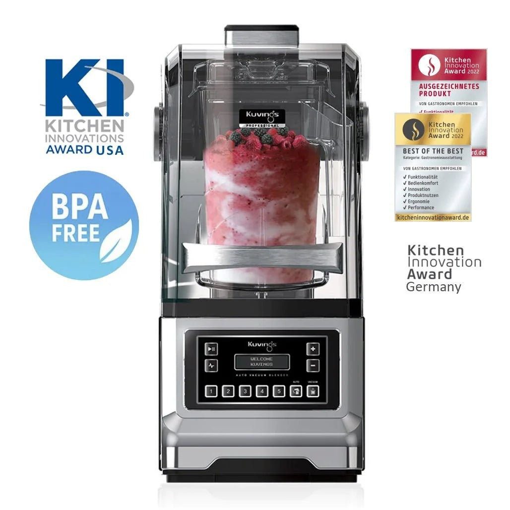 Kuvings Standmixer CB1000 Professional Auto Vakuum Blender, 1700 W, Vakuum-Taste für weniger Oxidation, Bläschen und Schichten