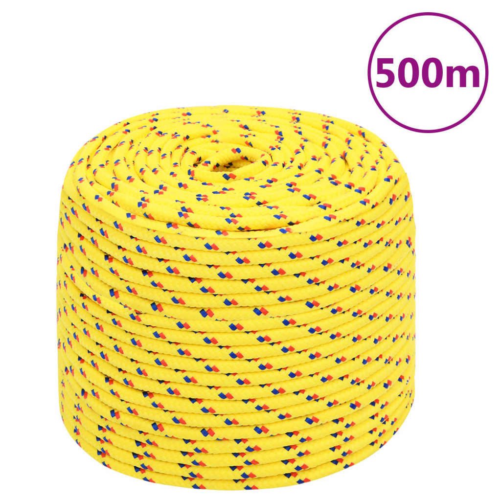 Thumbnail - vidaXL Seil, Bootsseil Gelb 6 mm 500 m Polypropylen