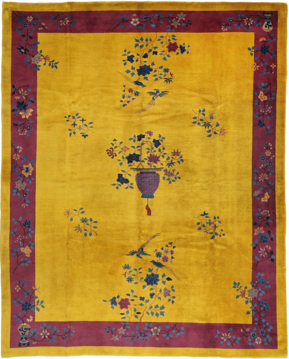 Carpet Avenue Teppich China Antik Peking 350x280, Rechteck, Höhe: 9 mm