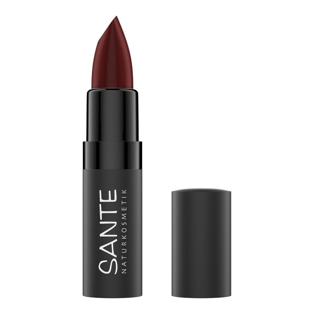 SANTE Lippenstift Matte Lipstick Vibrant Plum, 4.5 g