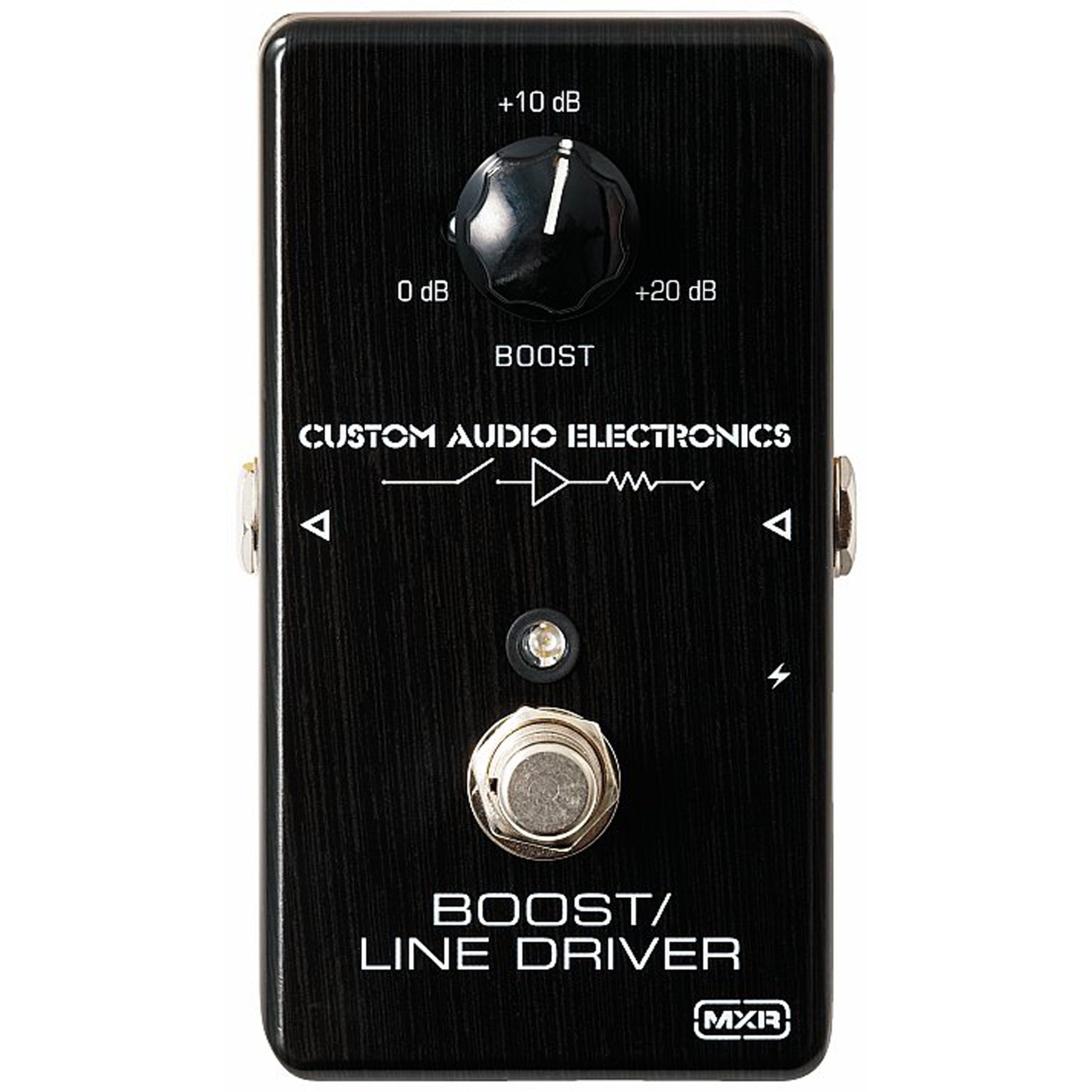 MXR Musikinstrumentenpedal, (Effekte, Verzerrer), MC401 Boost/Line Driver Custom Audio Electronics - Verzerrer für