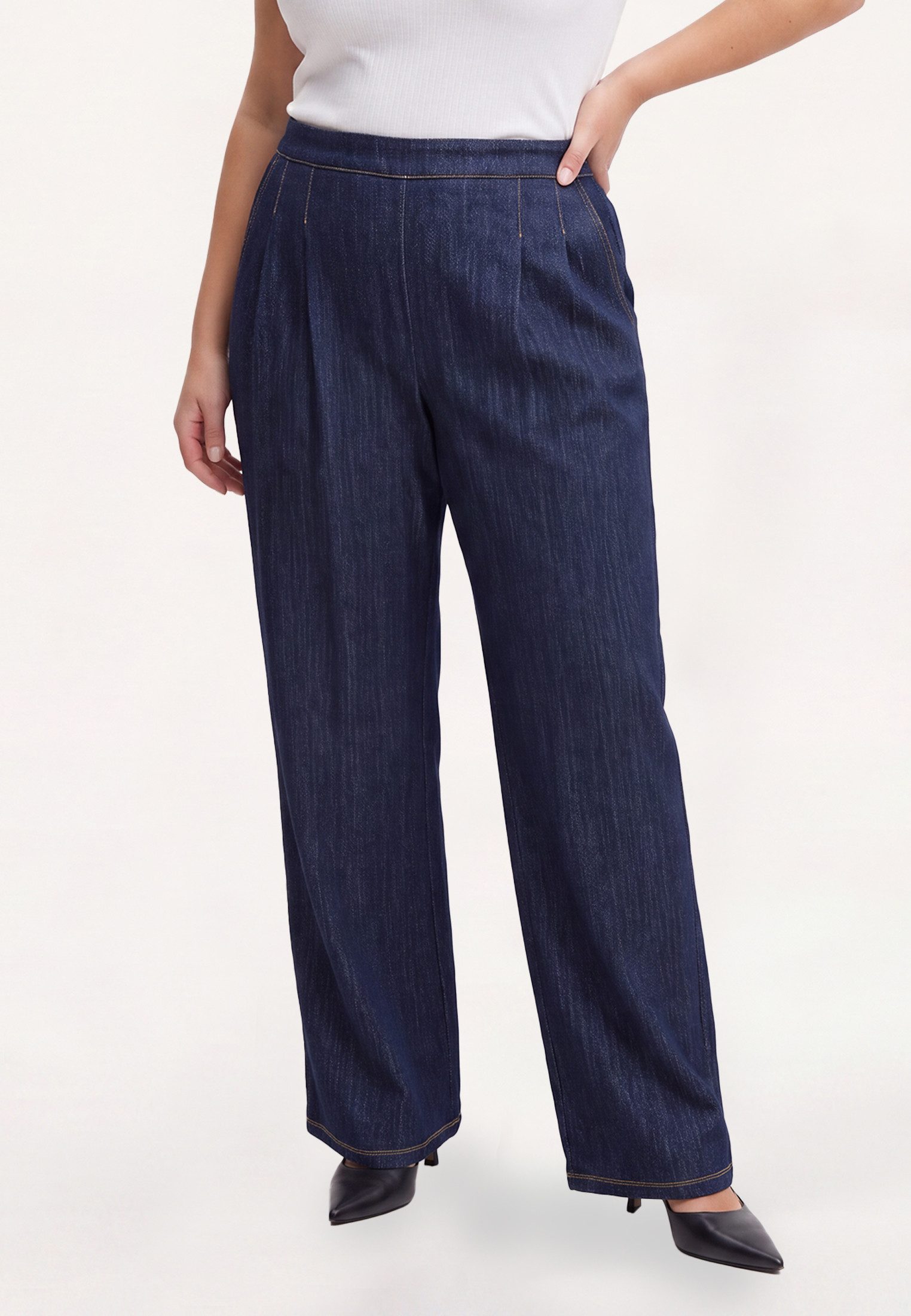 YOEK Bootcuthose Damen Hose Flare Fit