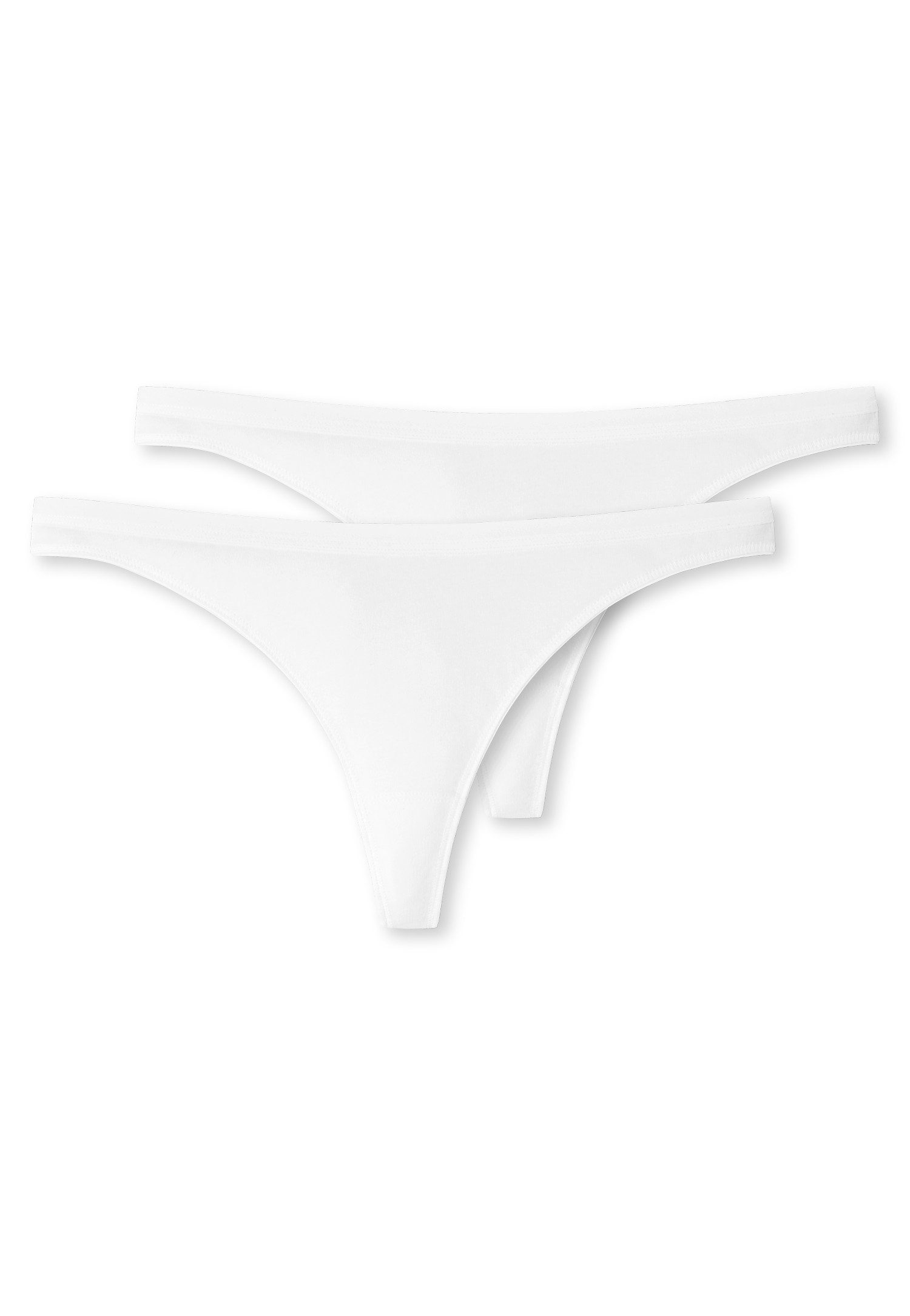 Schiesser T-String 95/5 (2er-Pack) mit besonders flachen Nähten