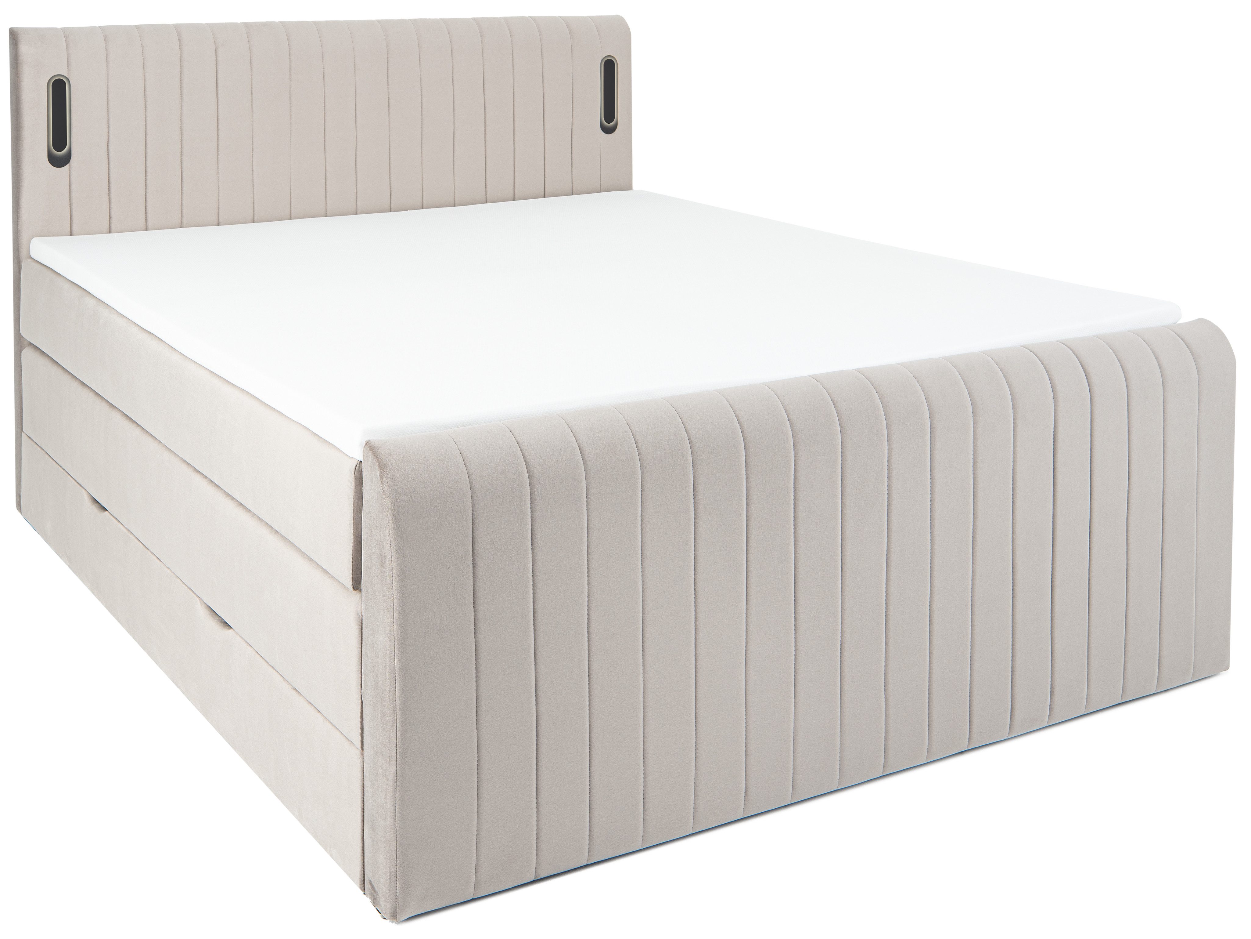 wonello Boxspringbett FLY, mit Bettkasten und günstig online kaufen