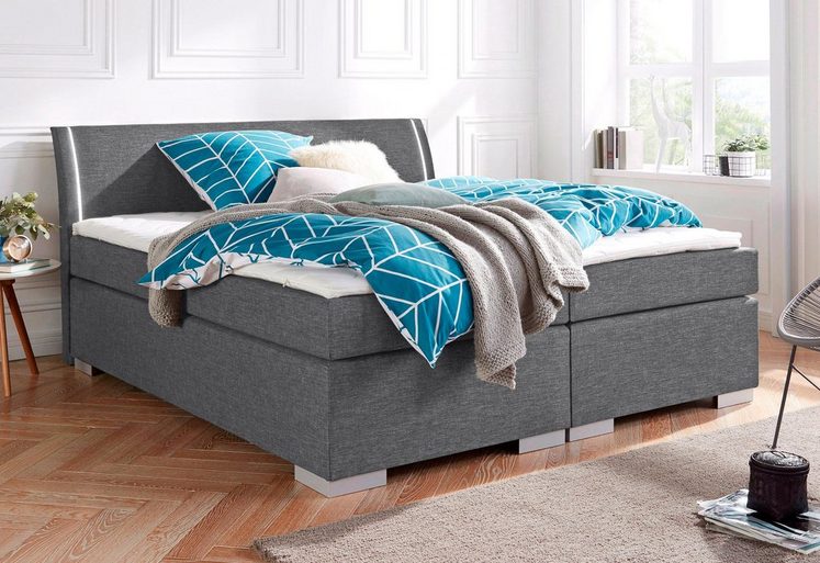 Boxspringbett Niedriges Kopfteil 90 Cm