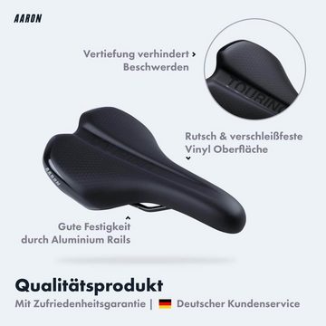 AARON Fahrradsattel ergonomischer Fahrradsattel Trekking od. Touring Bike Trekkingrad