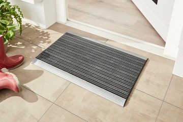 Fußmatte PureClean, Home2Fashion, rechteckig, Höhe: 12 mm, Schmutzfangmatte, High Standard Outdoor-Indoor-Function, robust
