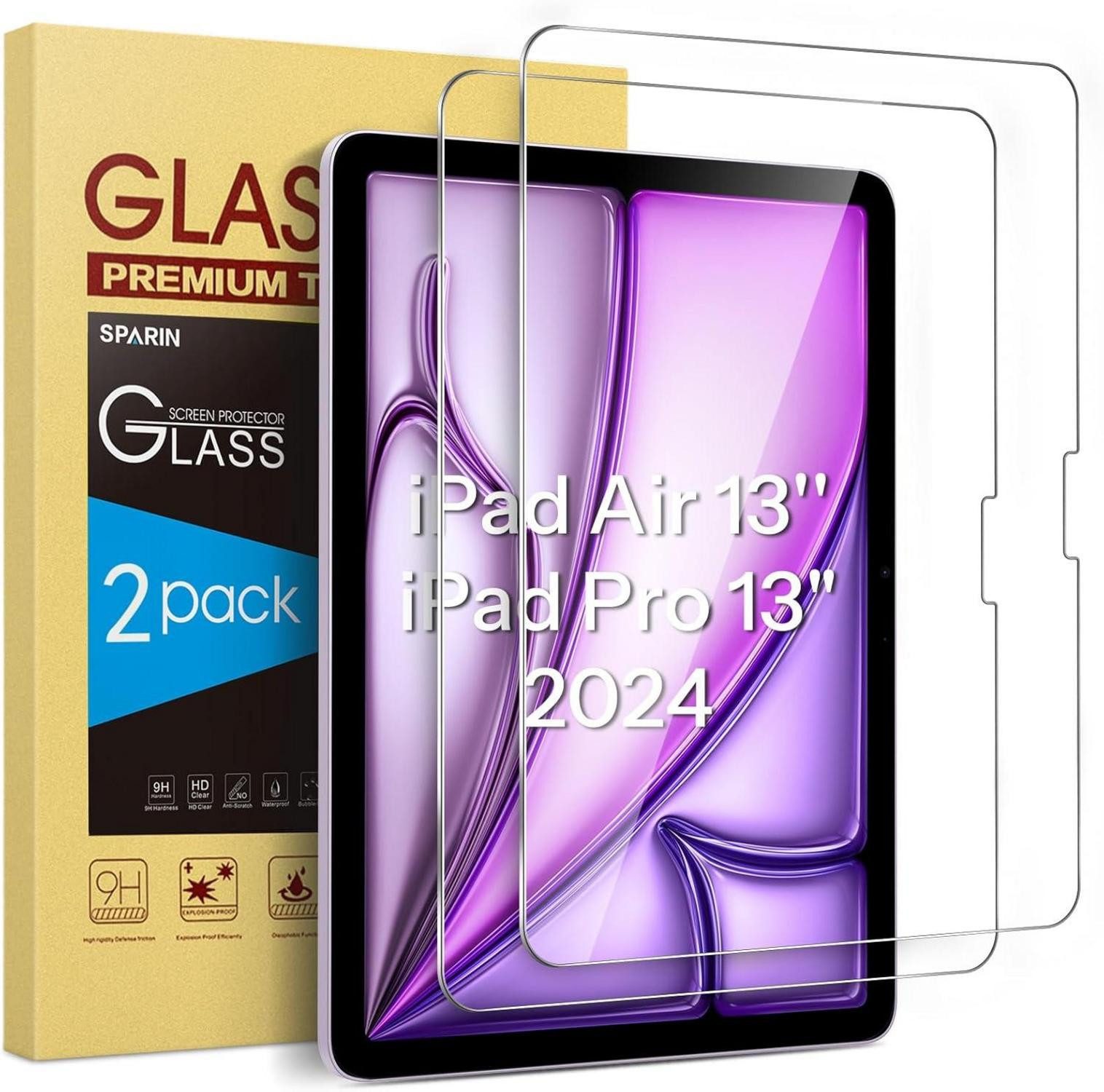 LuxusKollektion Displayschutzglas Panzer Schutz Glas iPad Air 13 Zoll