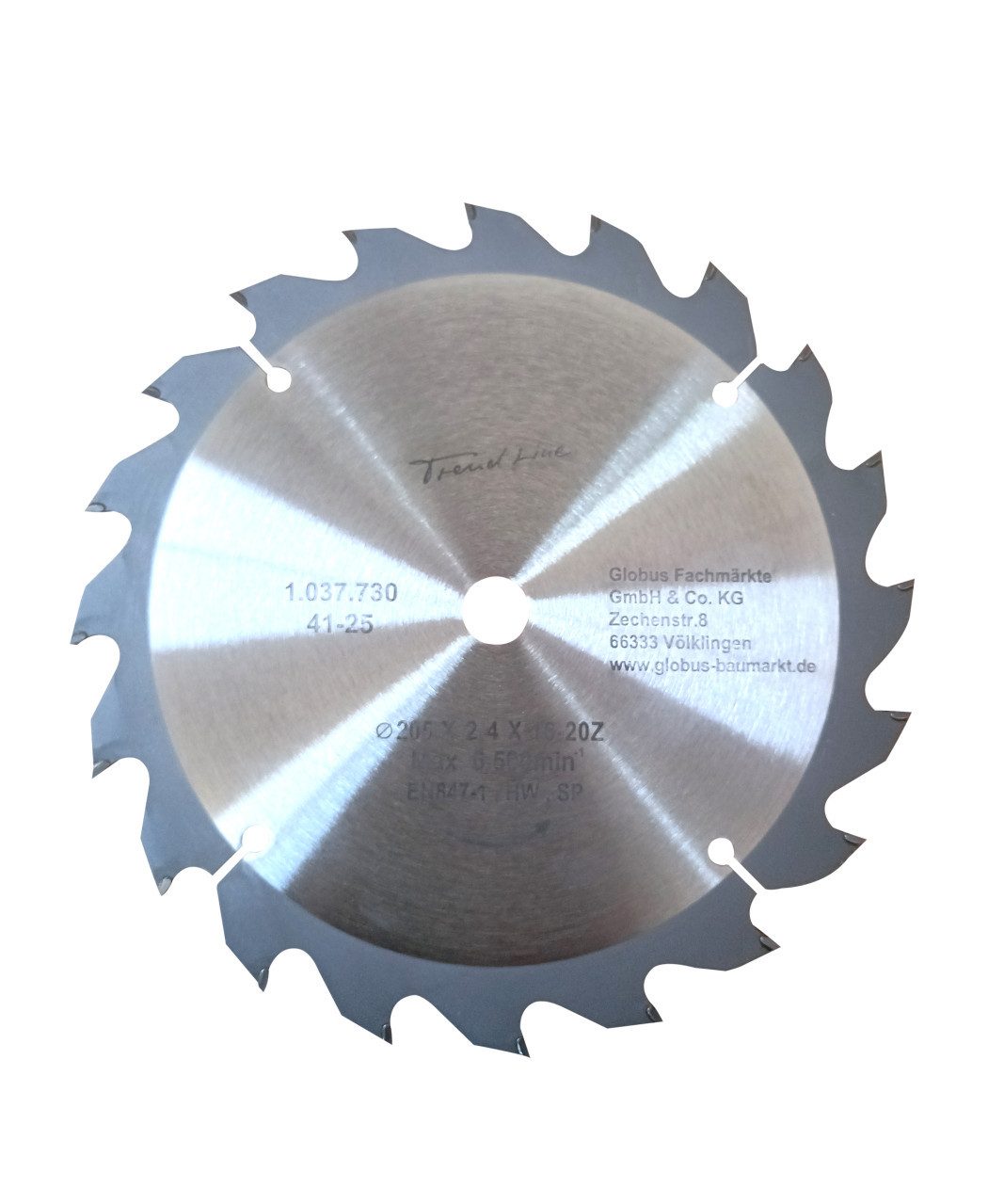 Trend Line Kreissägeblatt TrendLine Kreissägeblatt Ø 205 mm Bohrung Ø 16 mm