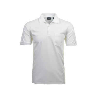 RAGMAN T-Shirt weiß regular (1-tlg)