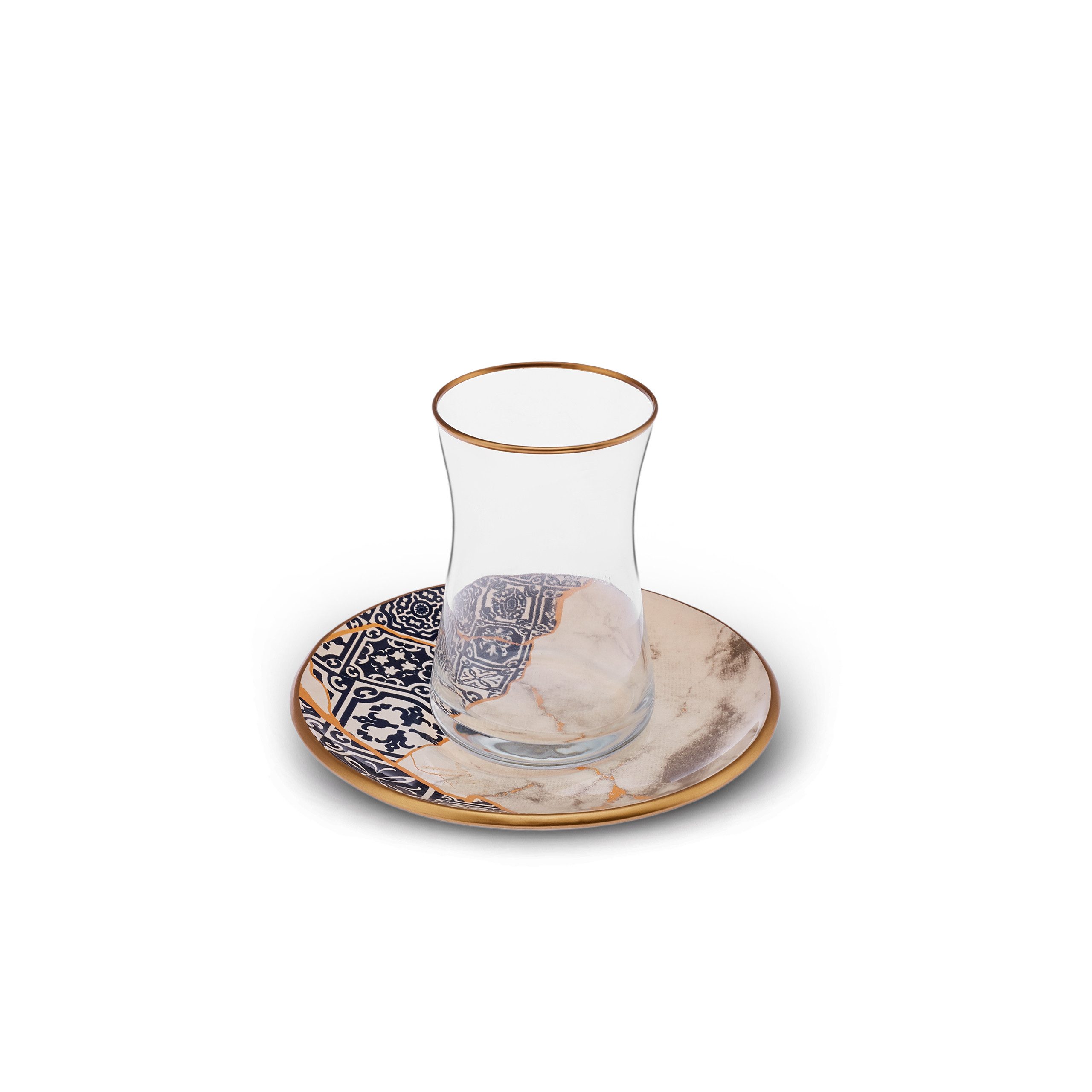 Karaca Teeservice Karaca Aris 6 Personen Teeset, 12 Teilig, GLASS – Bild 3 von 5