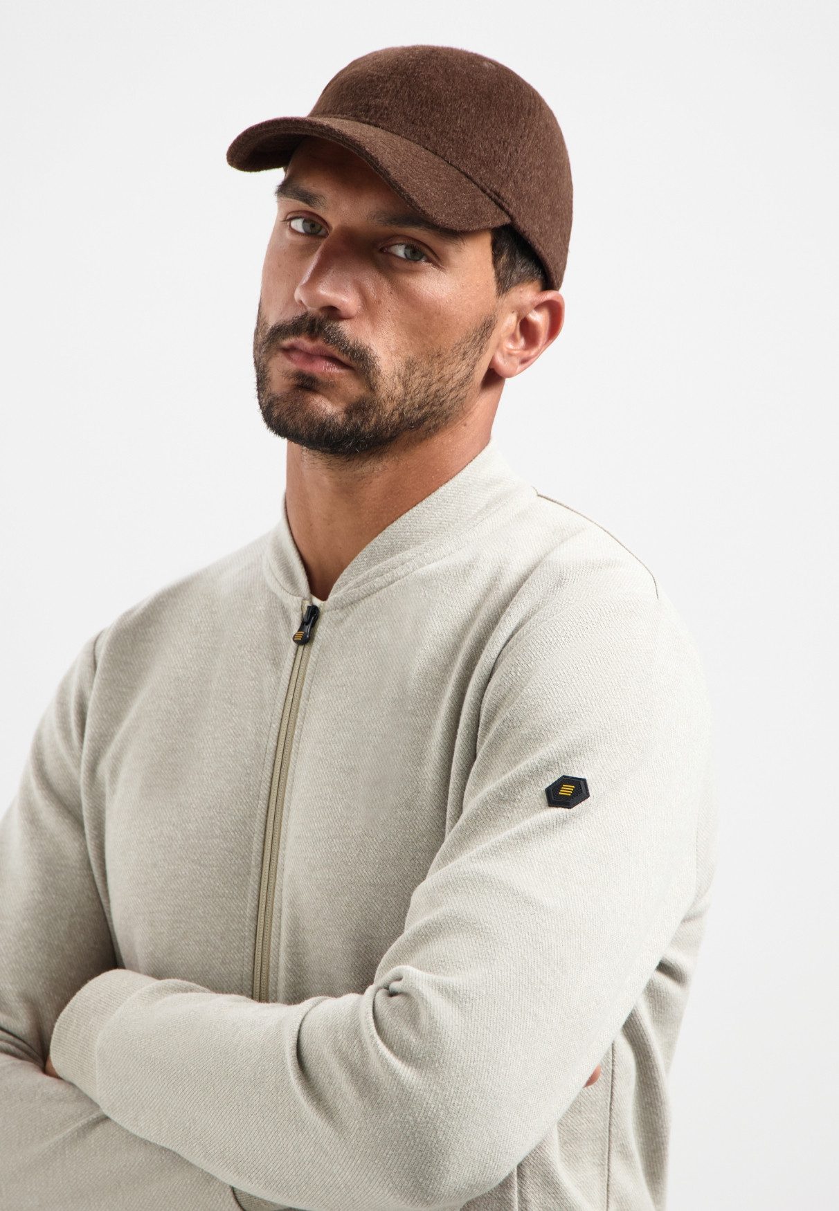 NO EXCESS Sweater No Excess Weiche Sweatjacke