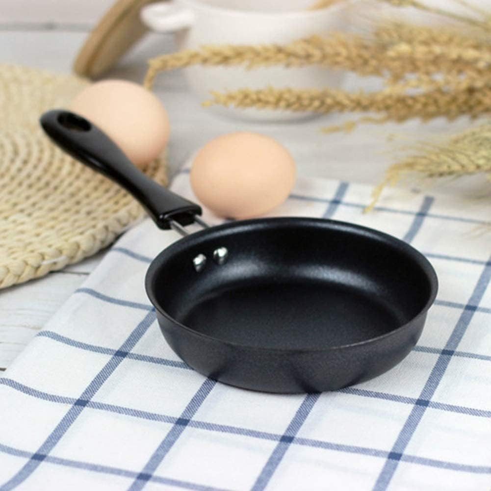 FELIXLEO Pfannen-Set Mini Eierpfanne 12cm 2er Set Antihaft Camping Induktion Gas, (1-tlg)